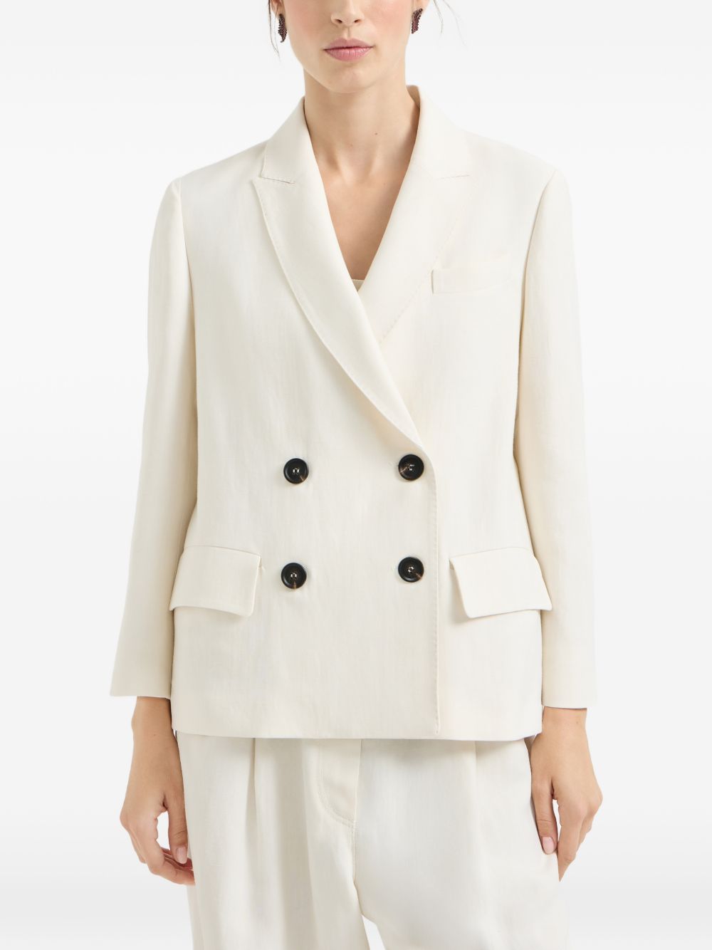 BRUNELLO CUCINELLI Double-Breasted Women's Jacket