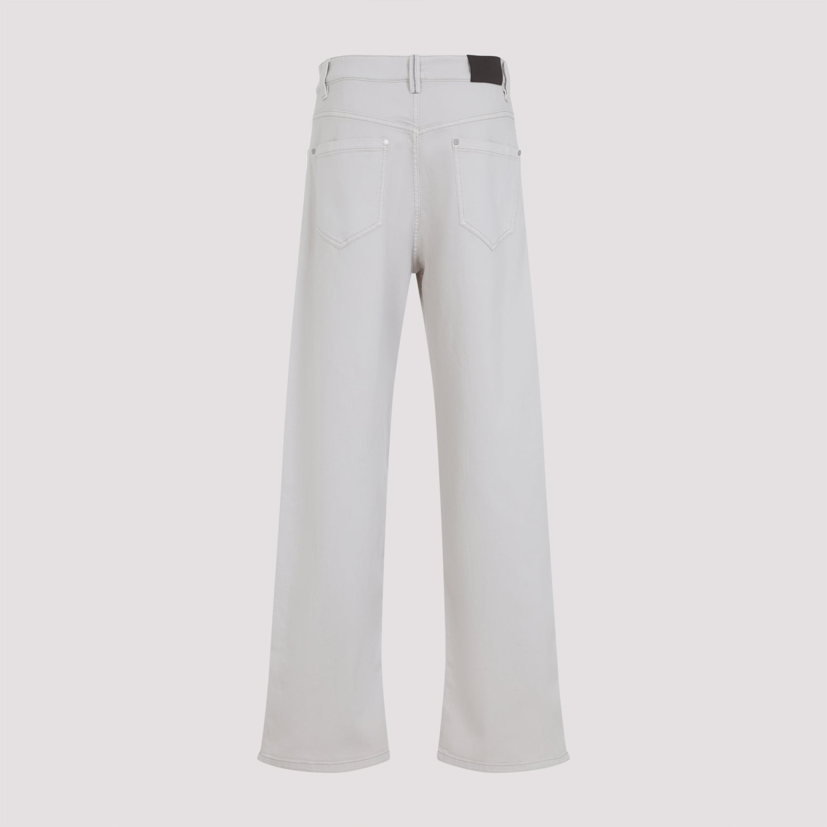 BRUNELLO CUCINELLI Wide-Leg Leather Jeans