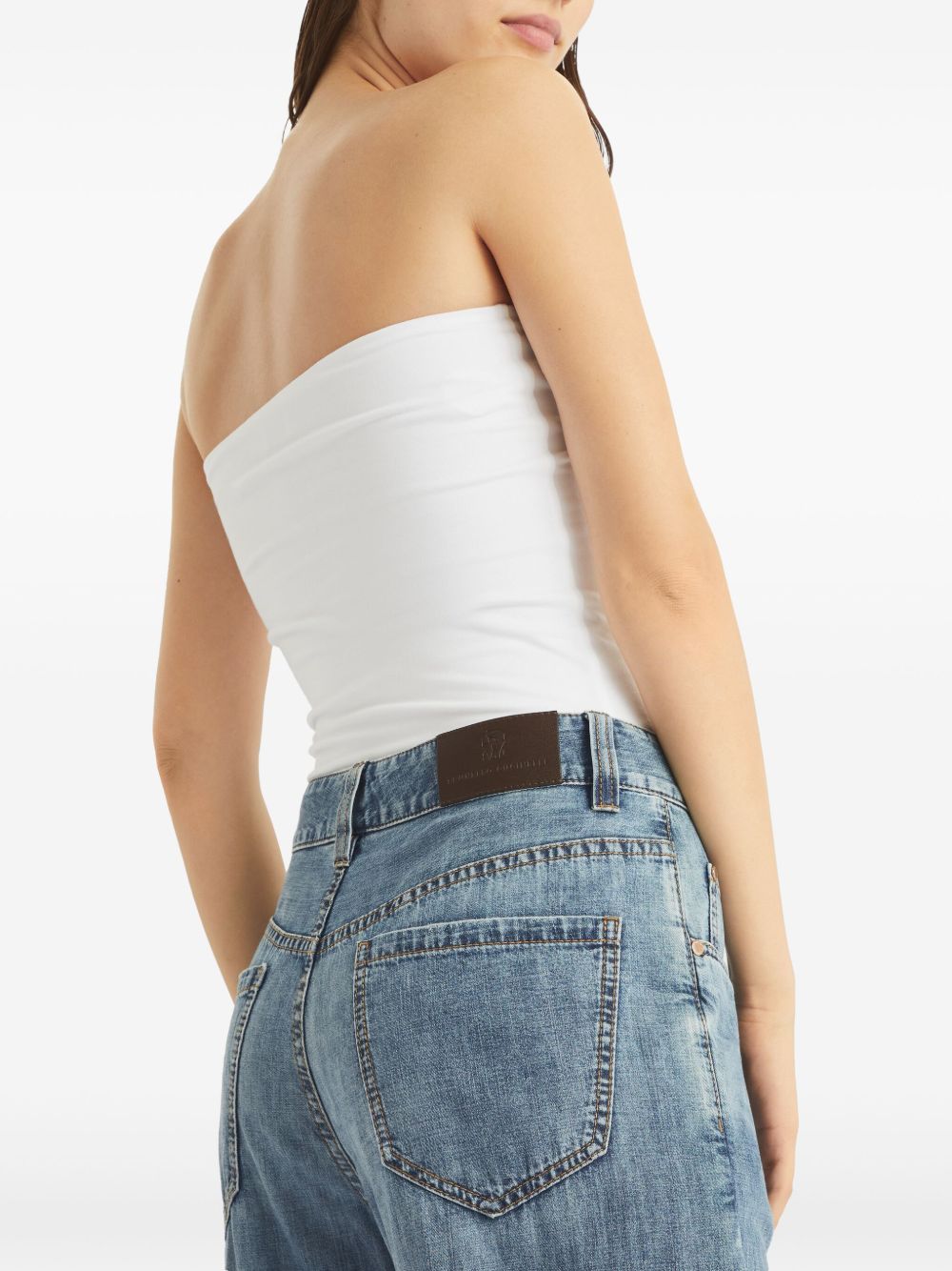 BRUNELLO CUCINELLI Women's Classic Denim Cotton Jeans