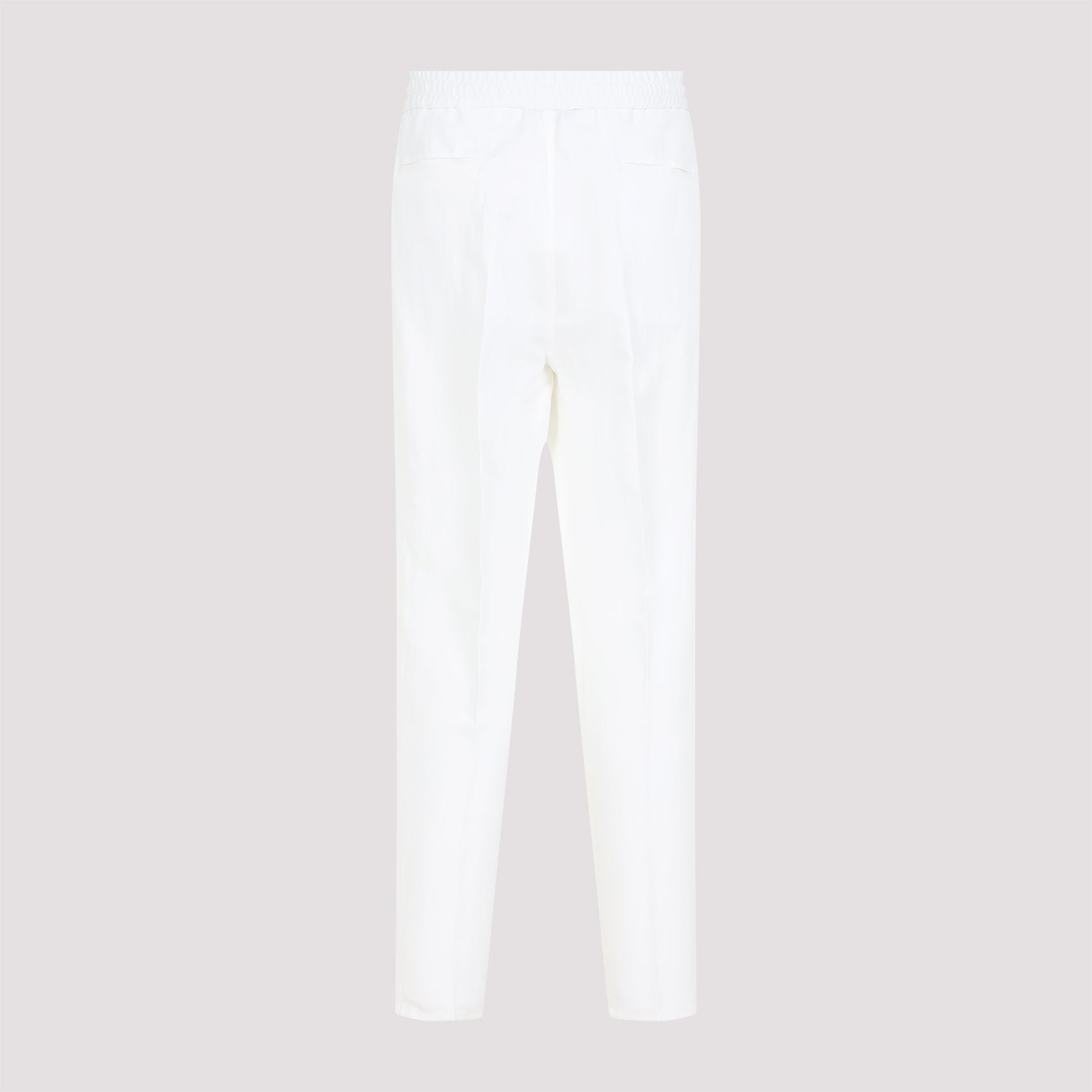 BRUNELLO CUCINELLI Casual Leisure Fit Trousers for Men with Drawstring