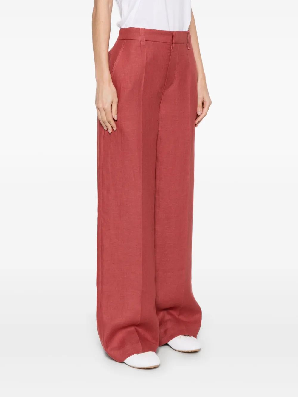 BRUNELLO CUCINELLI Elegant Women's Linen Pants for SS25