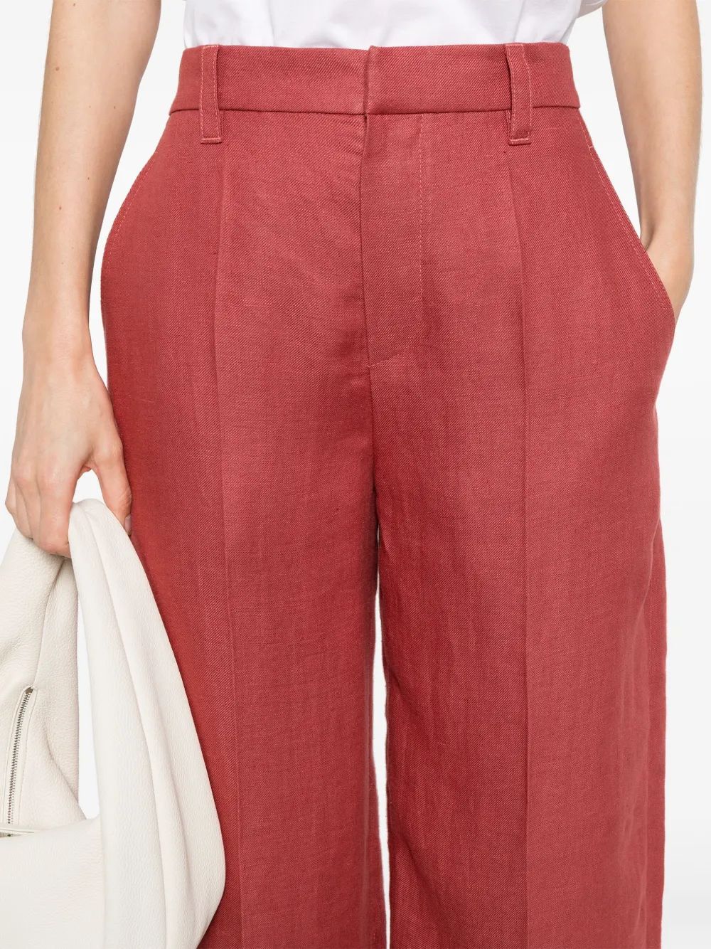 BRUNELLO CUCINELLI Elegant Women's Linen Pants for SS25