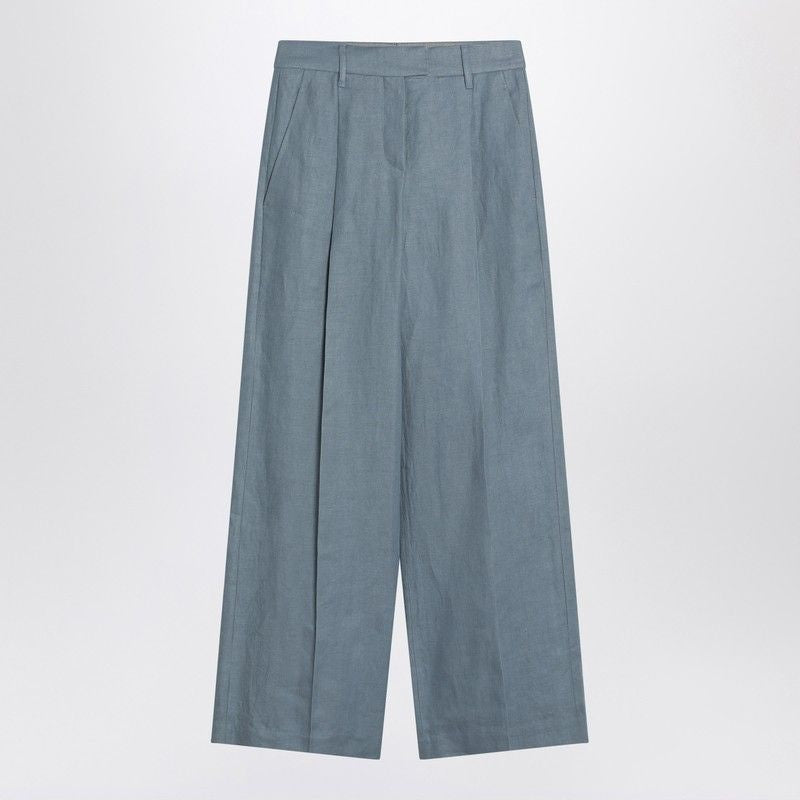BRUNELLO CUCINELLI Wide Trousers for Women - SS25 Collection