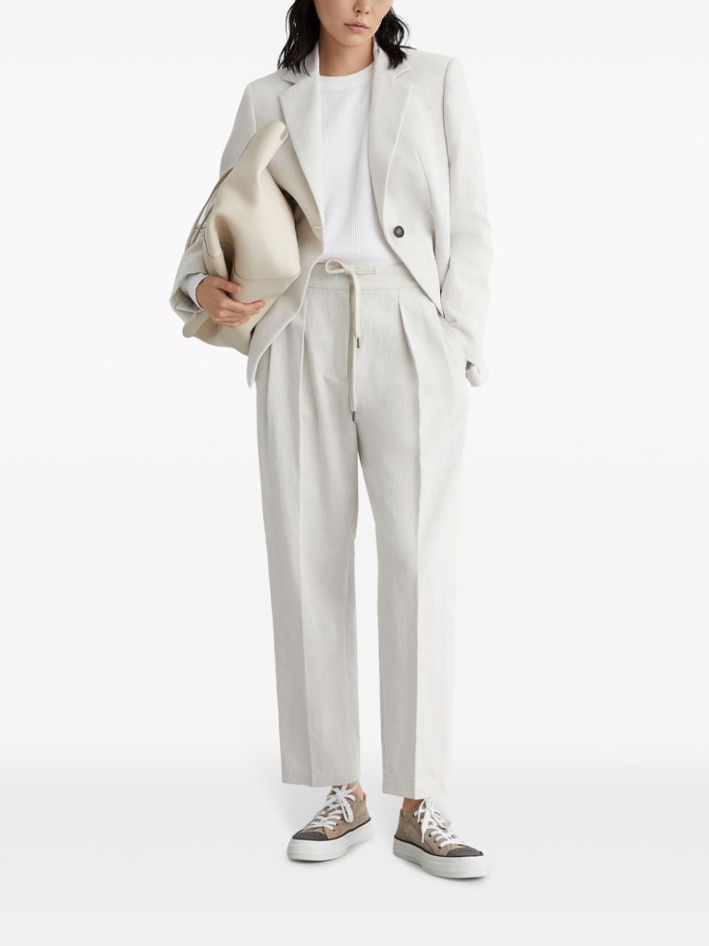 BRUNELLO CUCINELLI Elegant Women's Trouser - SS24 Collection