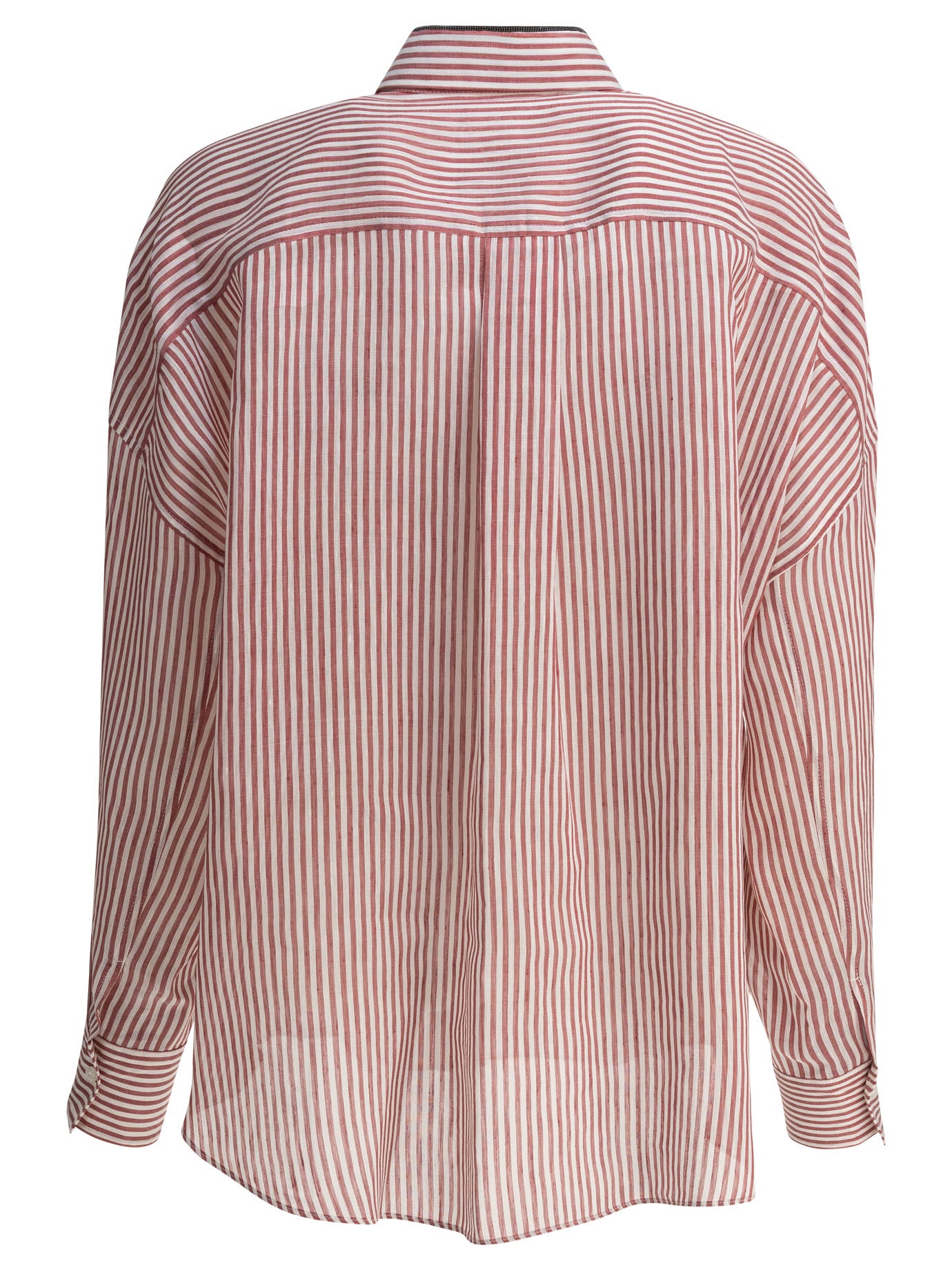 BRUNELLO CUCINELLI Chic Linen-Cotton Blend Shirt for Women