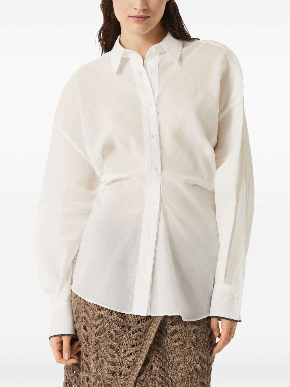 BRUNELLO CUCINELLI Soft Cotton Shirt for Comfort