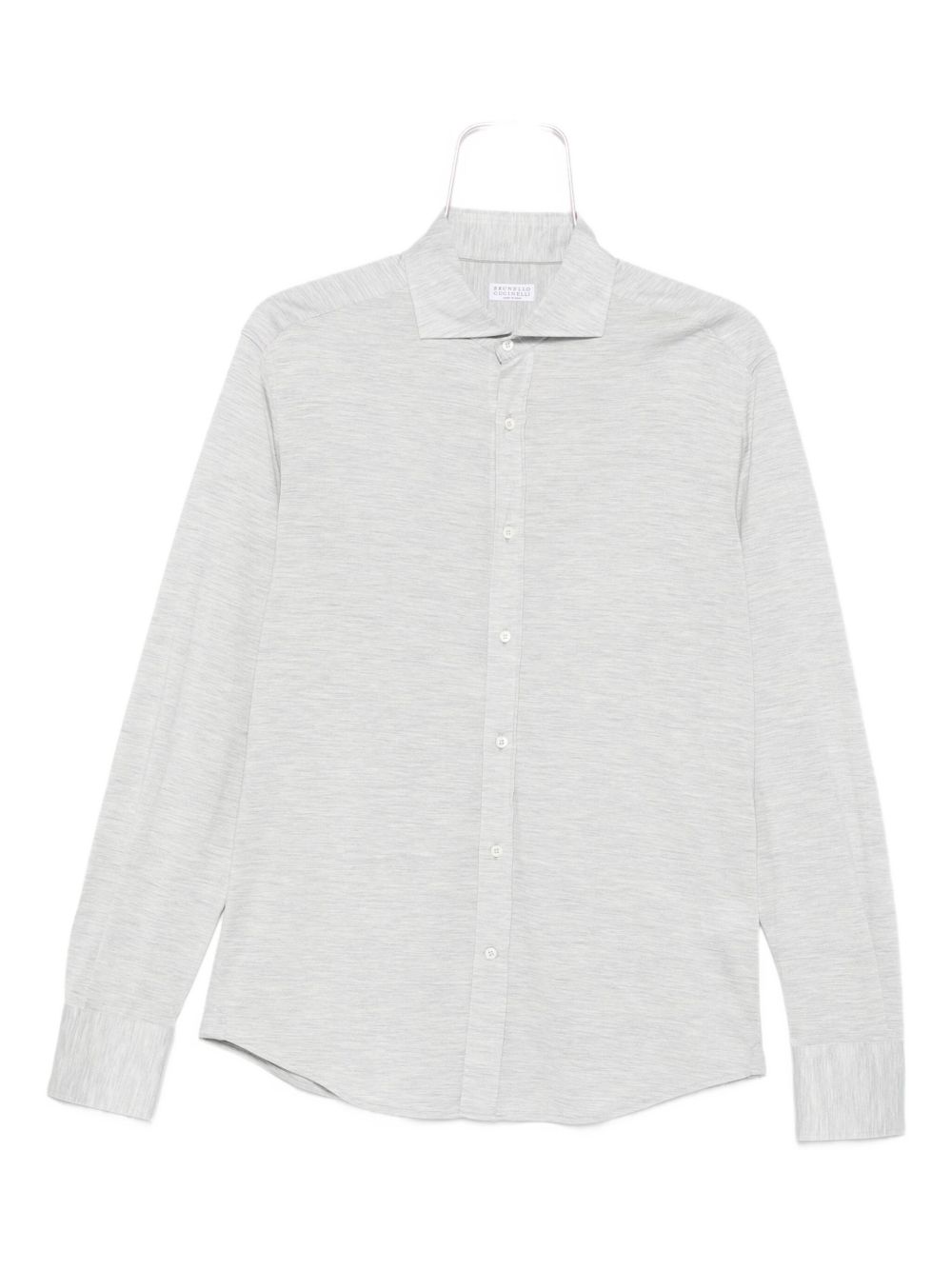 BRUNELLO CUCINELLI Silk and Cotton Blend Shirt
