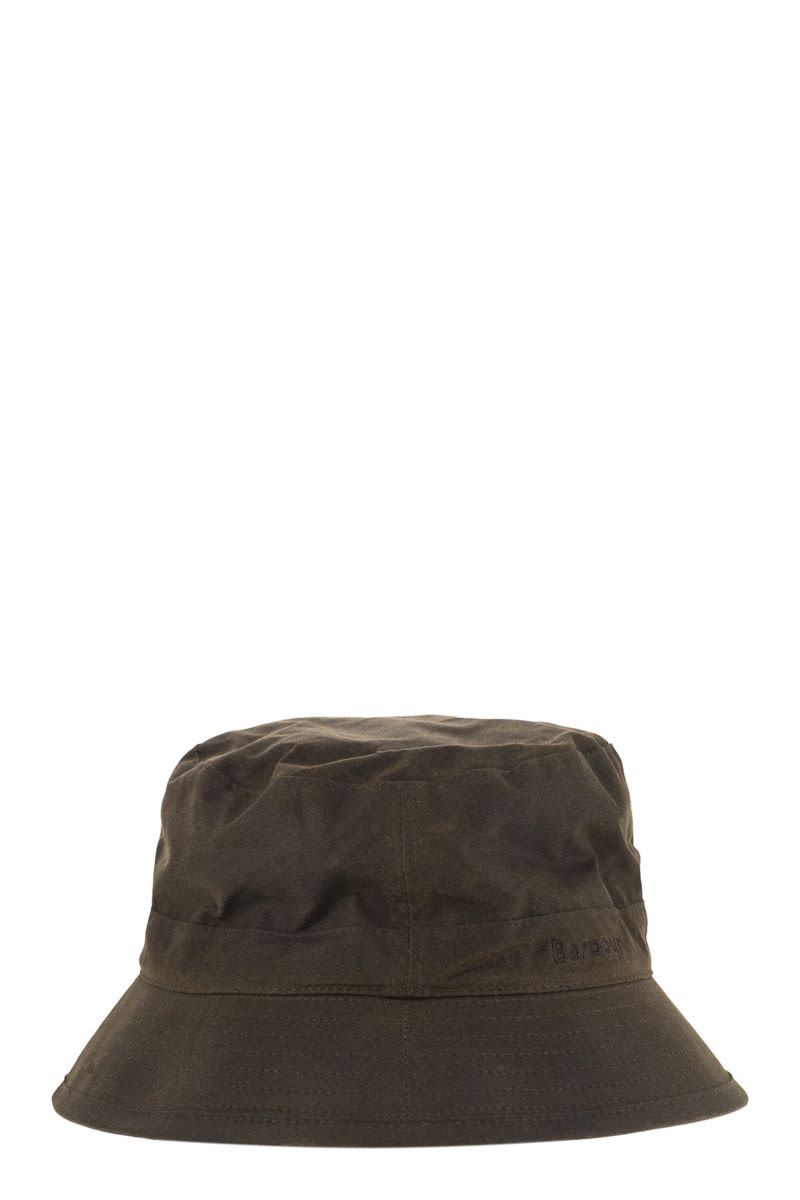 BARBOUR Waxed Bucket Hat - 20 cm Diameter