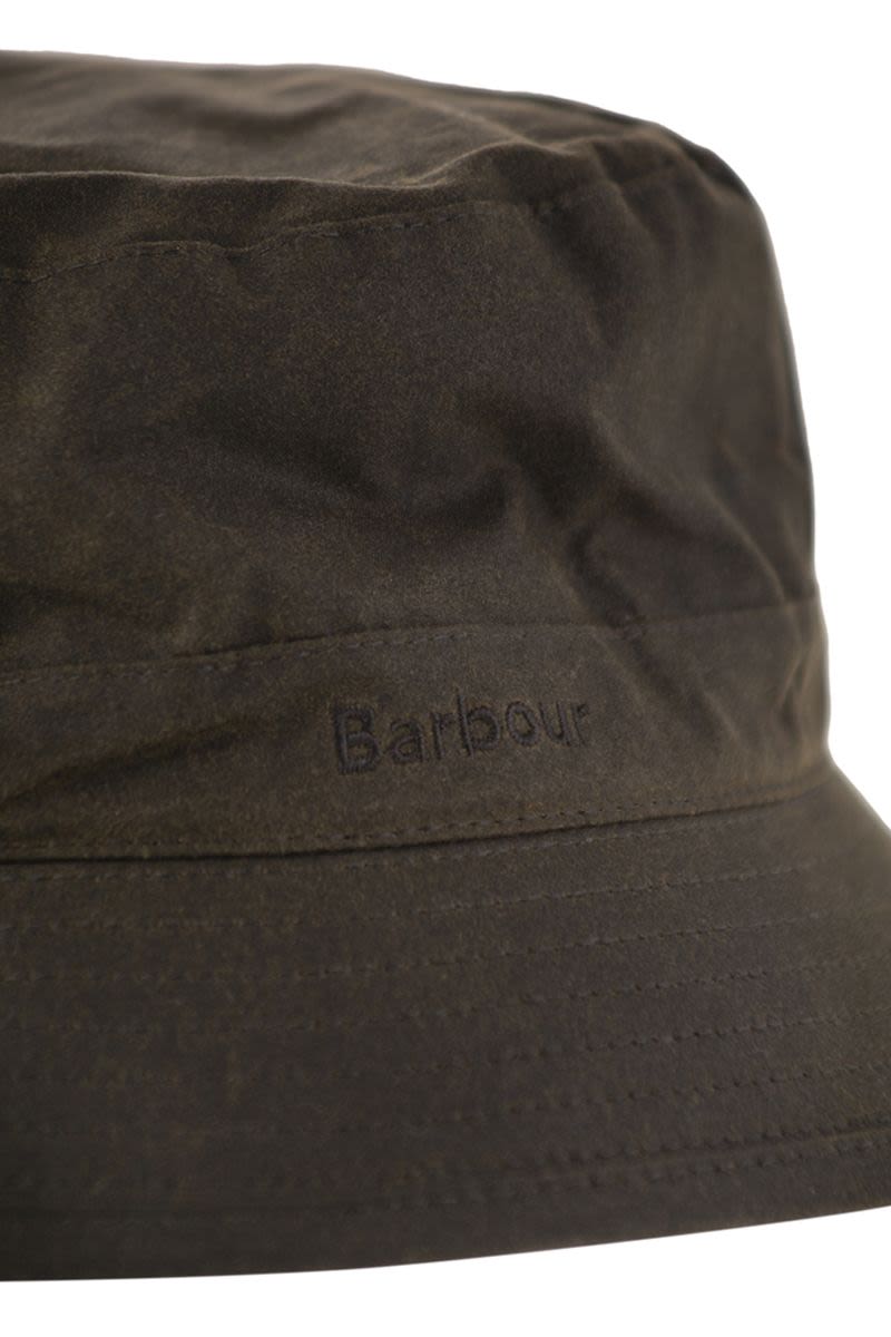 BARBOUR Waxed Bucket Hat - 20 cm Diameter