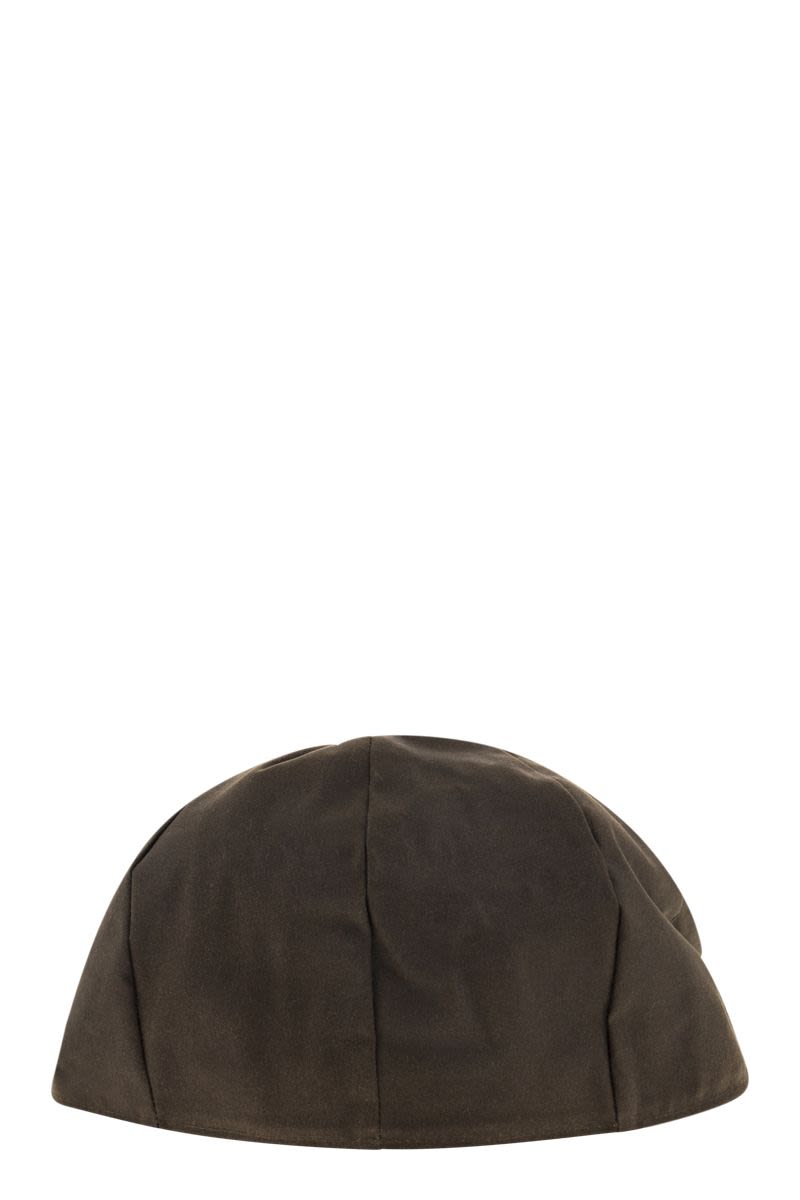 BARBOUR Waxed Cotton Beret - Men's Accessory