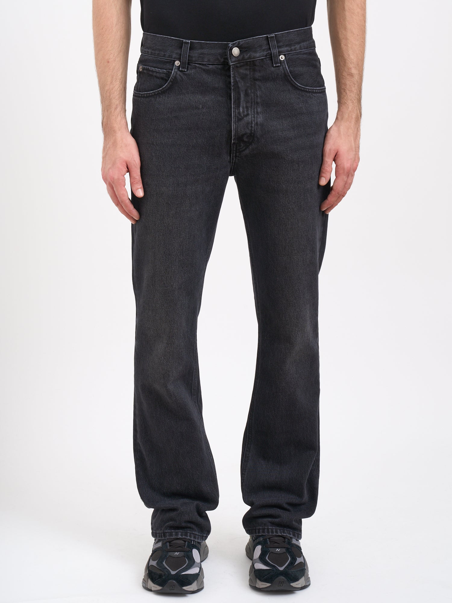 HAIKURE Men's Straight Leg Denim Pants - Size 32