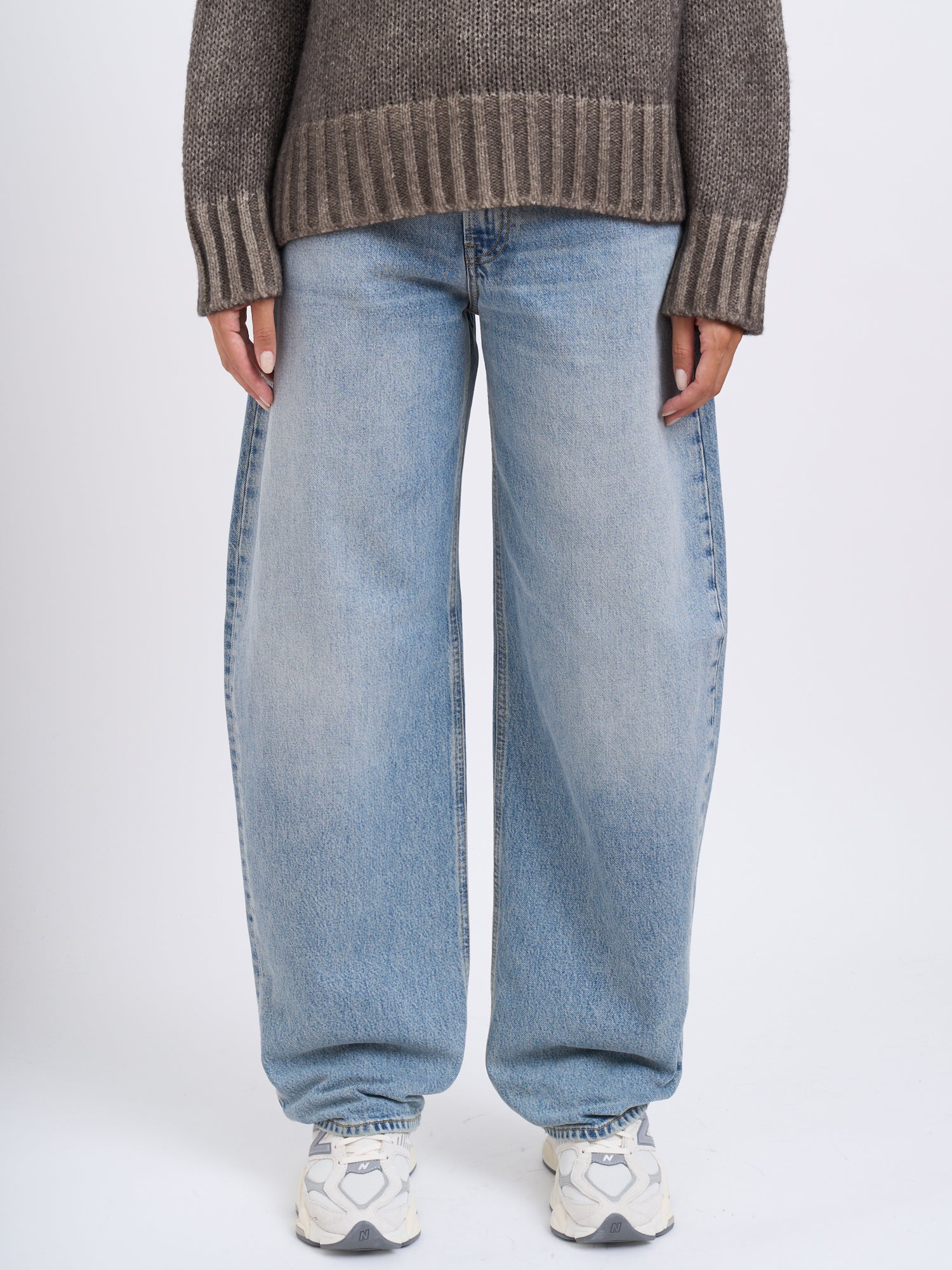 HAIKURE Authentic Wash Wide Leg Trousers - Size 25