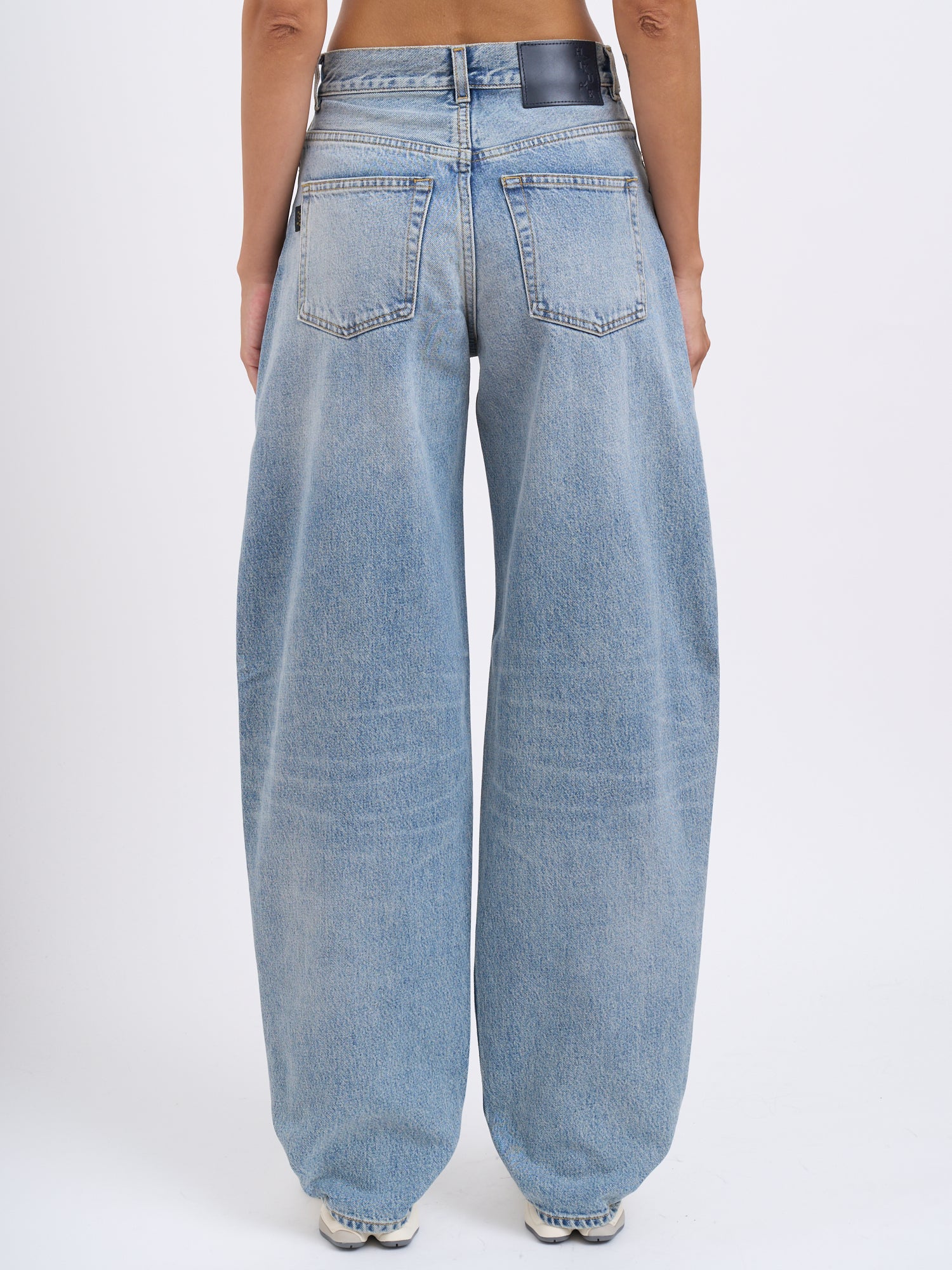 HAIKURE Authentic Wash Wide Leg Trousers - Size 25