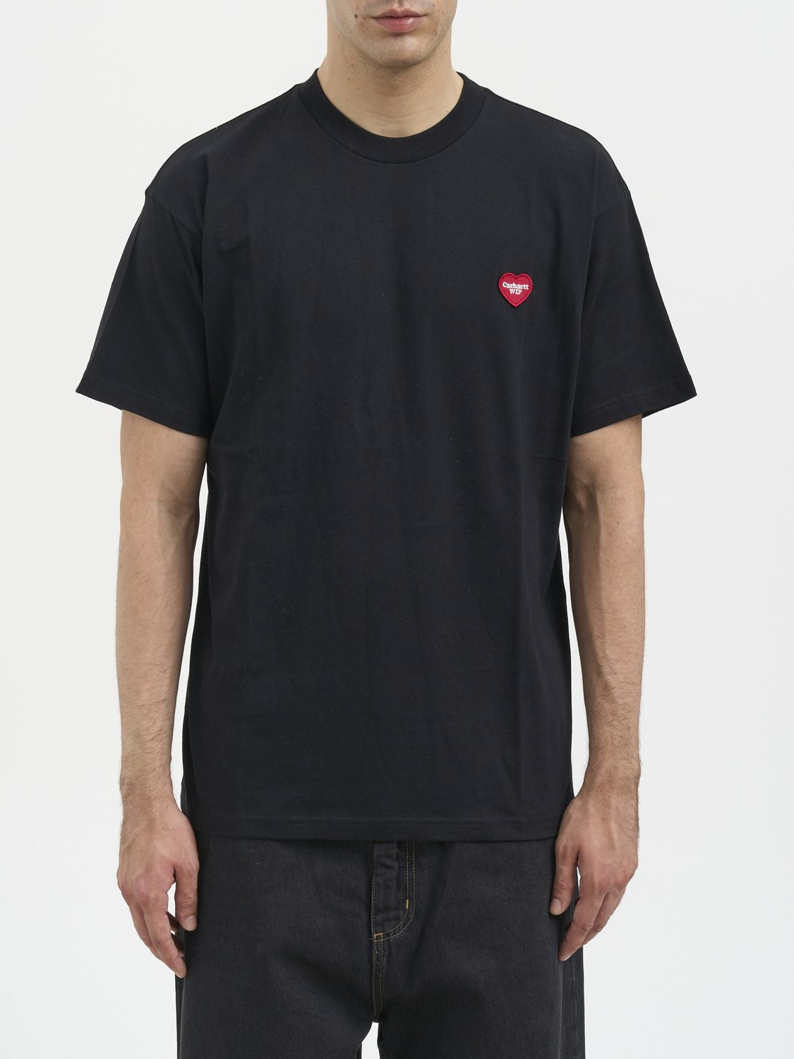 CARHARTT WIP Heart II Cotton T-Shirt (Regular Fit, Size M)