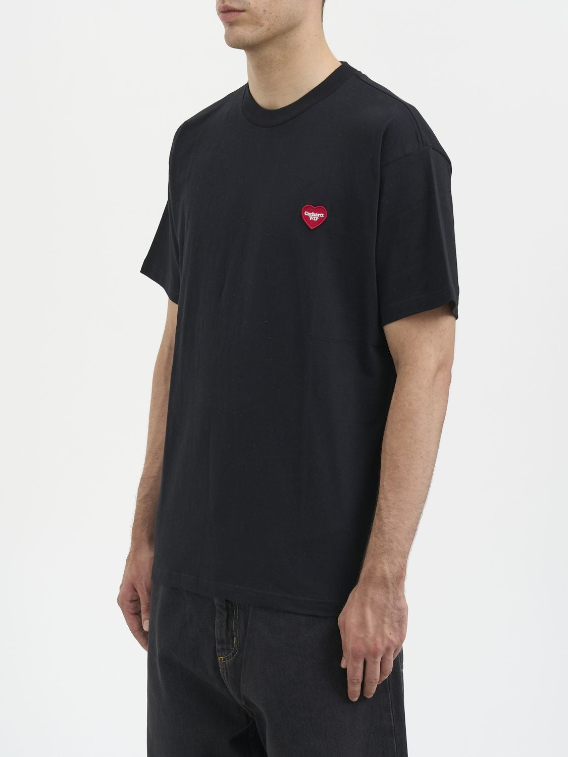 CARHARTT WIP Heart II Cotton T-Shirt (Regular Fit, Size M)