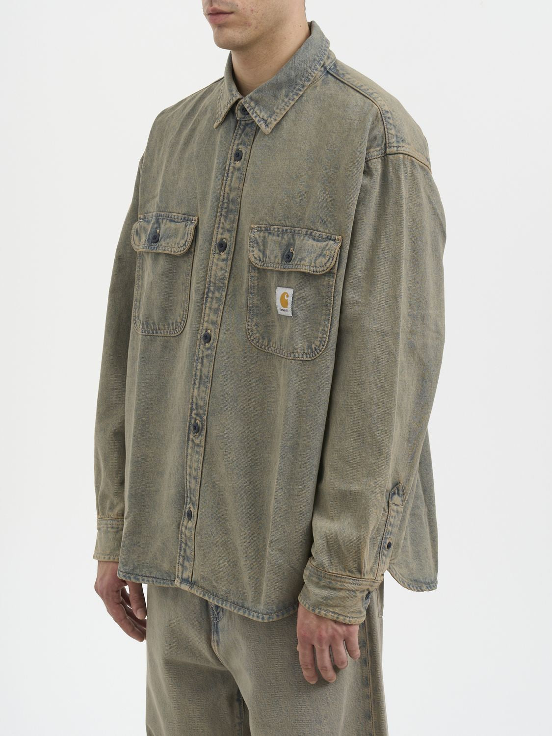 CARHARTT WIP Men's Denim Smithtown Tigan Shirt