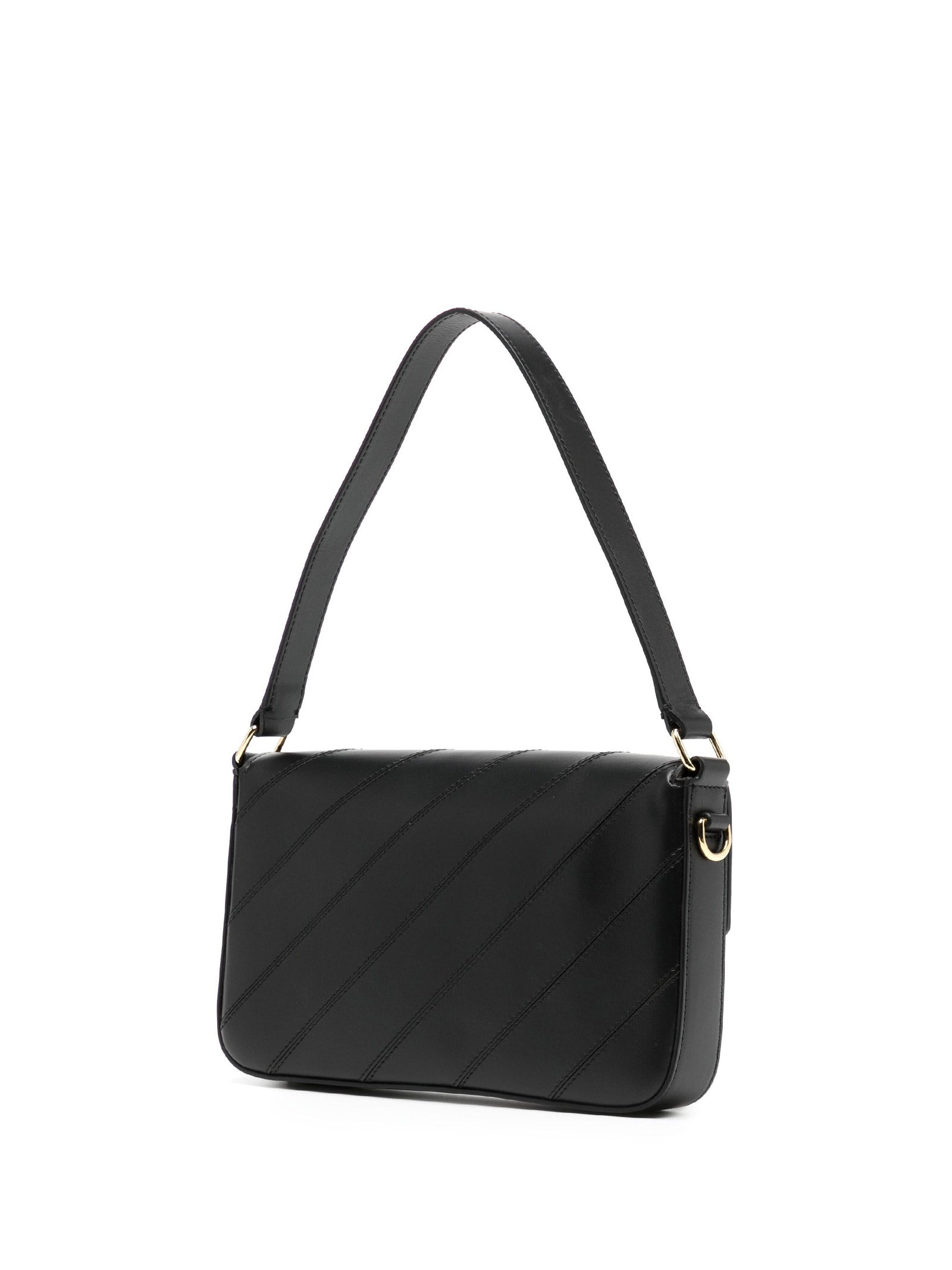 MISSONI Mini Flap Wave Leather Shoulder Handbag
