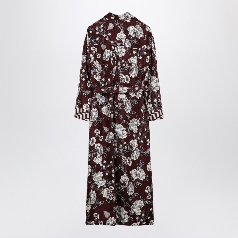 MAX MARA Reversible Chemise Dress with Classic Collar