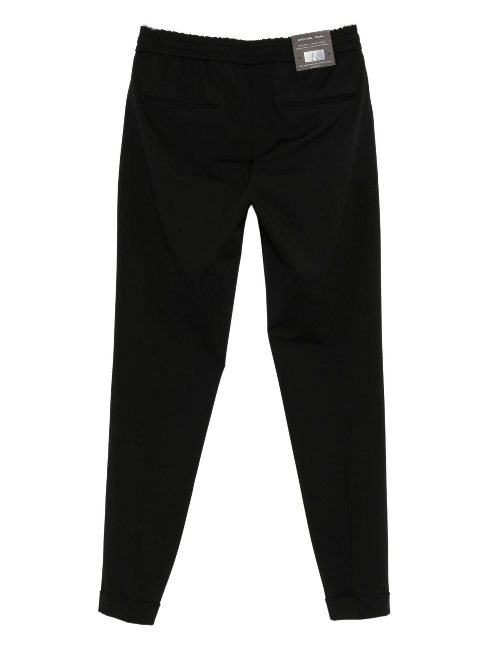 MICHAEL COAL Fitted Stretch Trousers for Men
