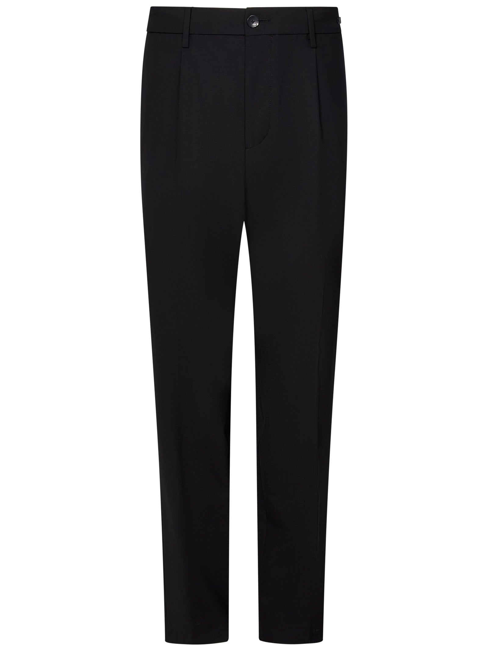 MICHAEL COAL Tailored Drawstring Waist Trousers for Men