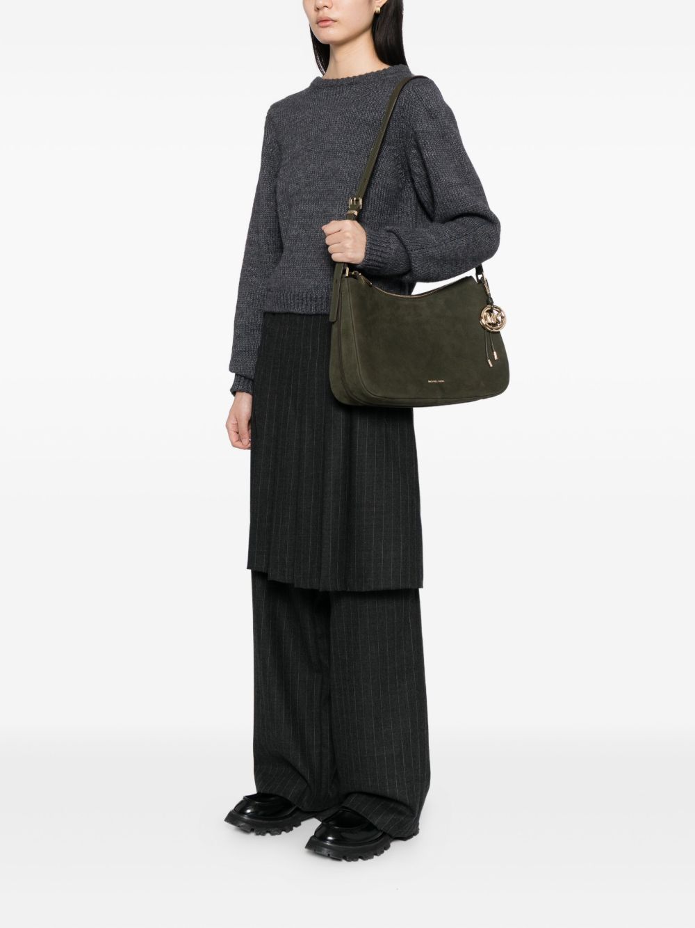 MICHAEL KORS Chic Calfskin Shoulder Bag for Women - Mini Design