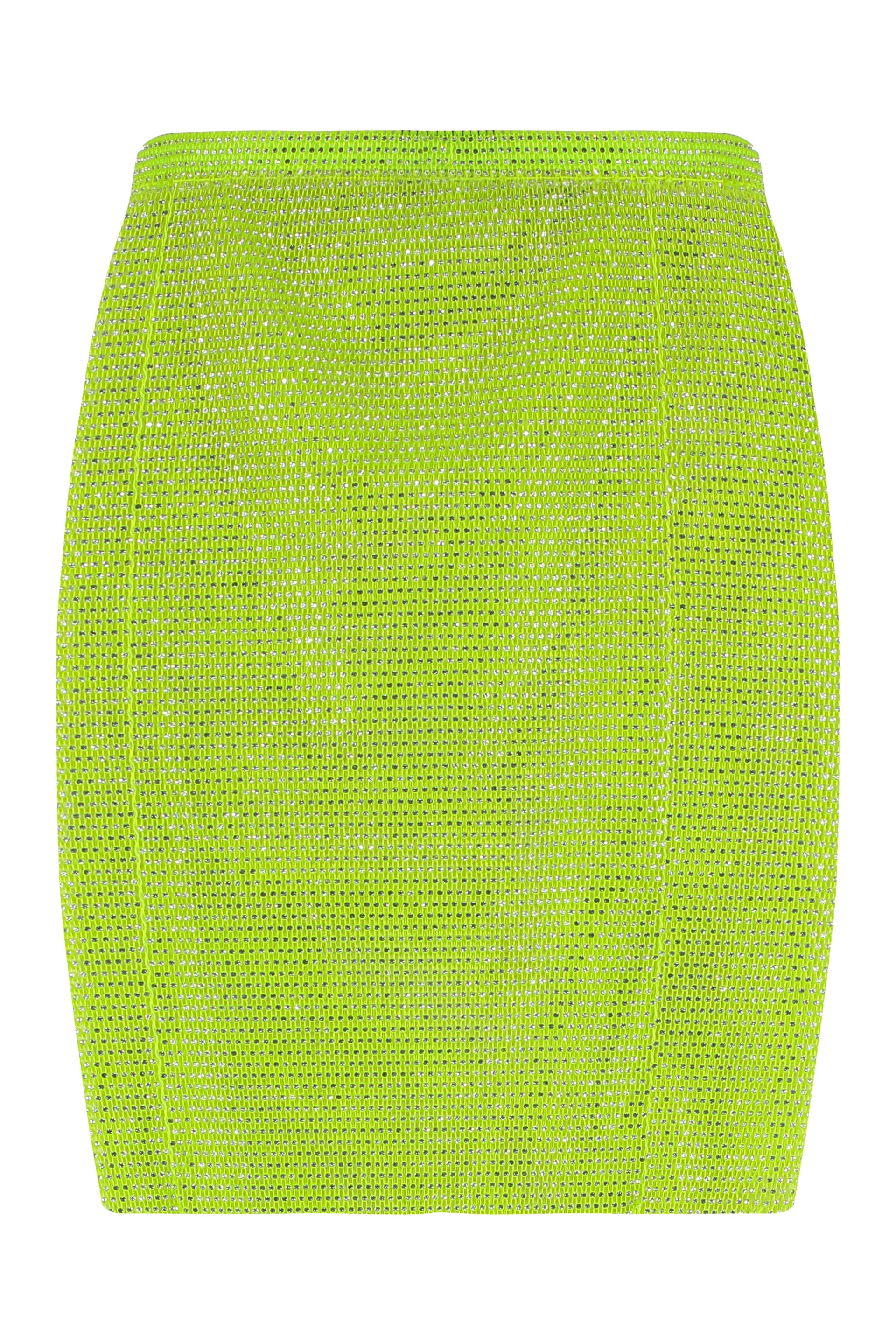 SANTA BRANDS Rhinestone-Embellished Mini Netted Skirt