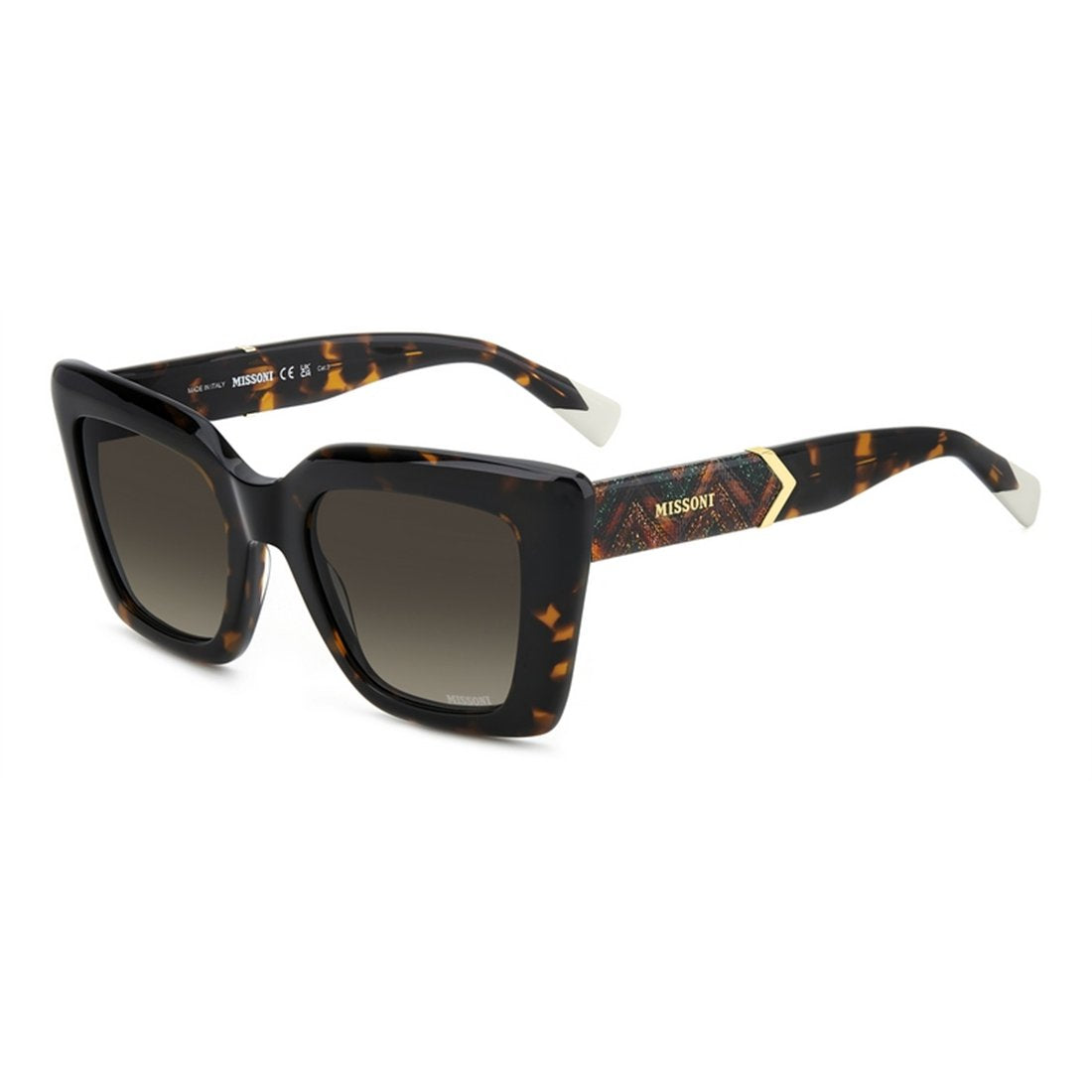 MISSONI Women’s Chic Havana Sunglasses