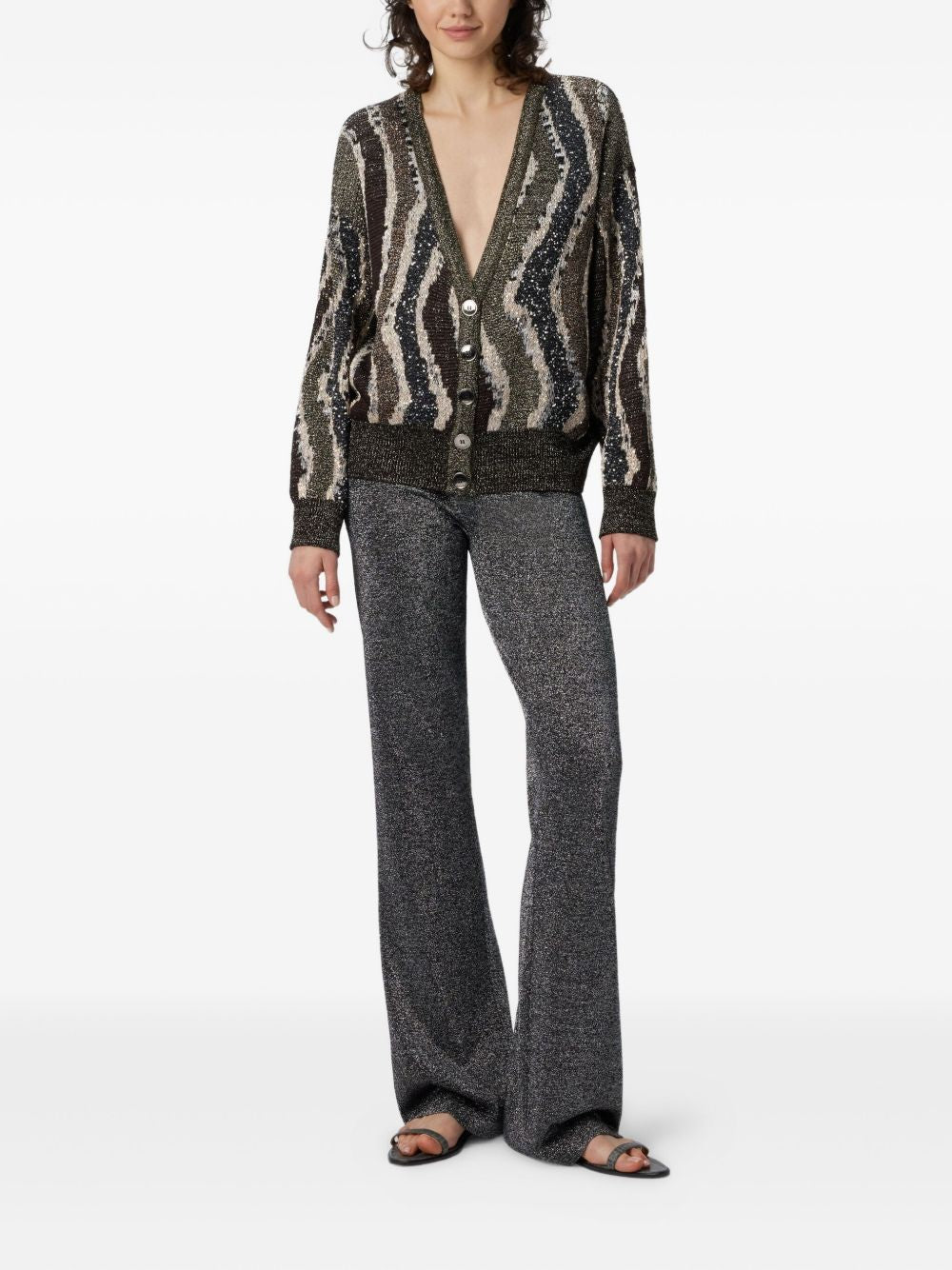 MISSONI Women's Jacquard Knit Cardigan - FW25