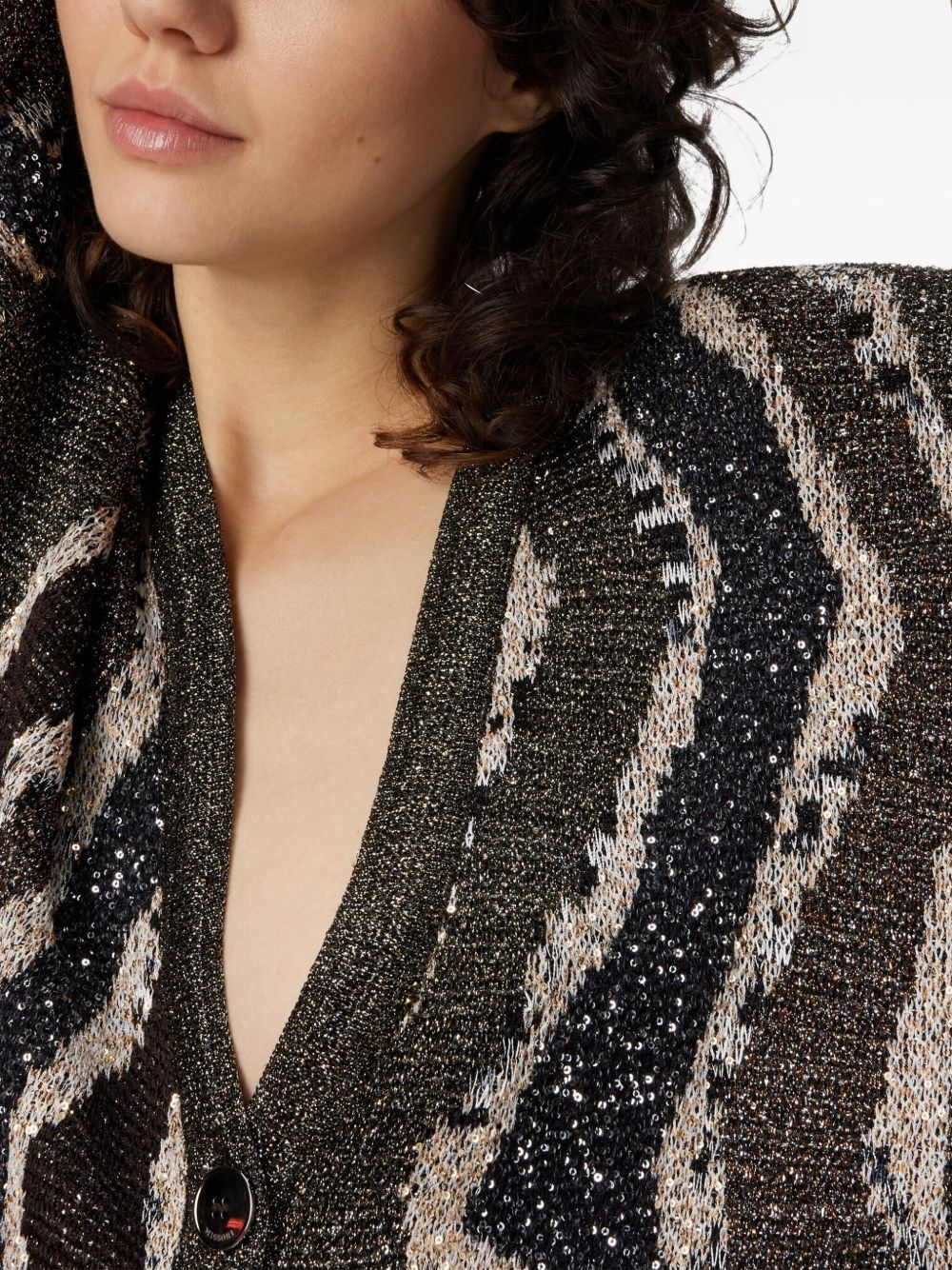 MISSONI Women's Jacquard Knit Cardigan - FW25