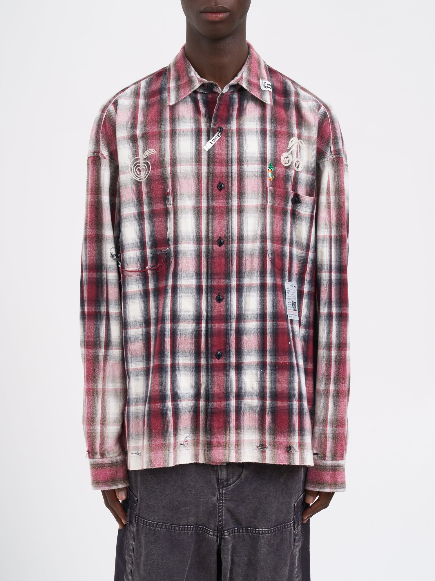 MAISON MIHARA YASUHIRO	 Vintage Check Shirt - Size 48