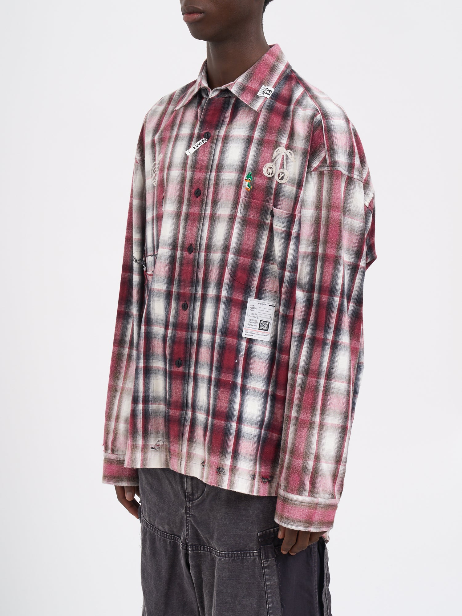 MAISON MIHARA YASUHIRO	 Vintage Check Shirt - Size 48