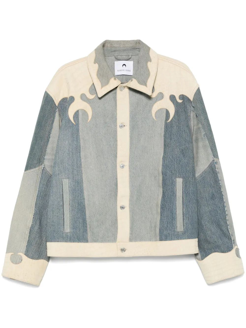 MARINE SERRE Men's Denim Jacket