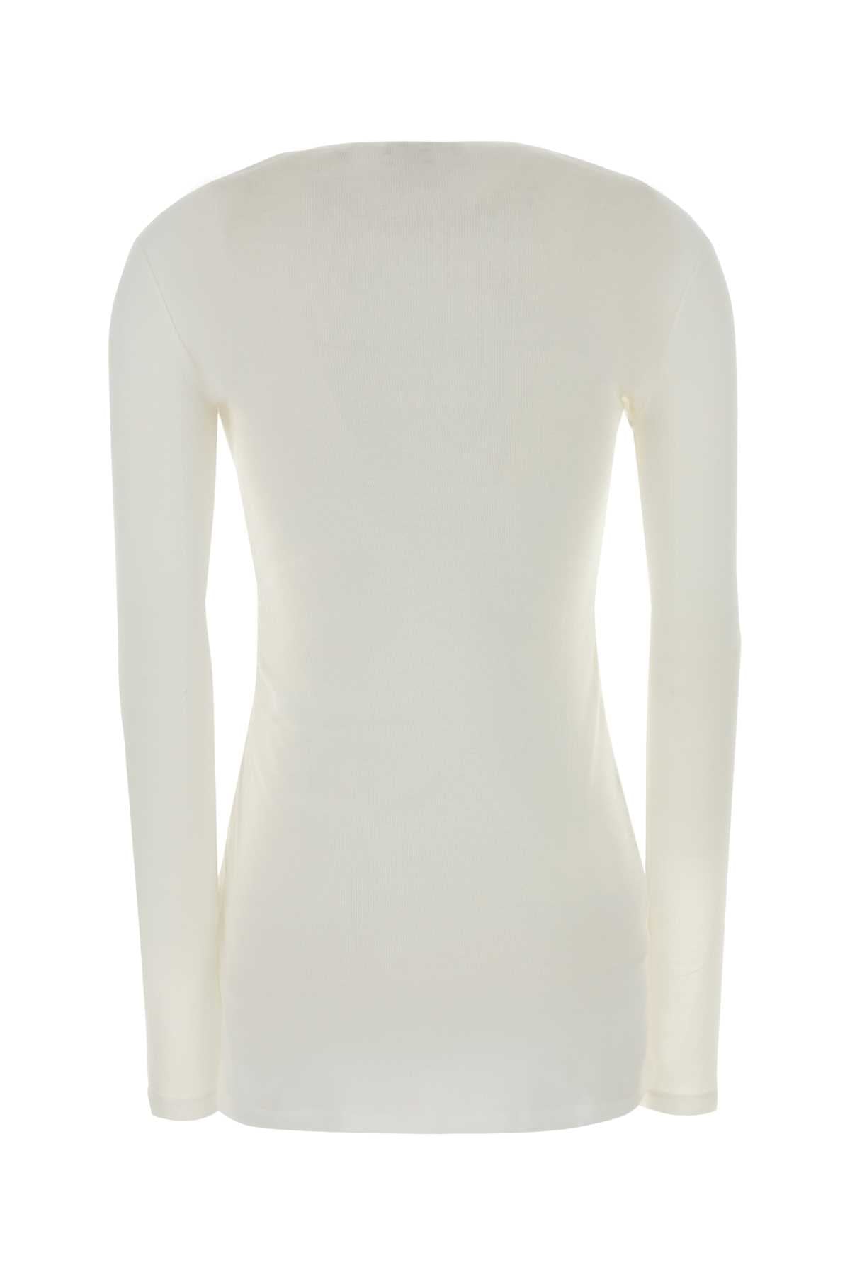 MIU MIU Women's Cotton Mini Dress with Logo Patch