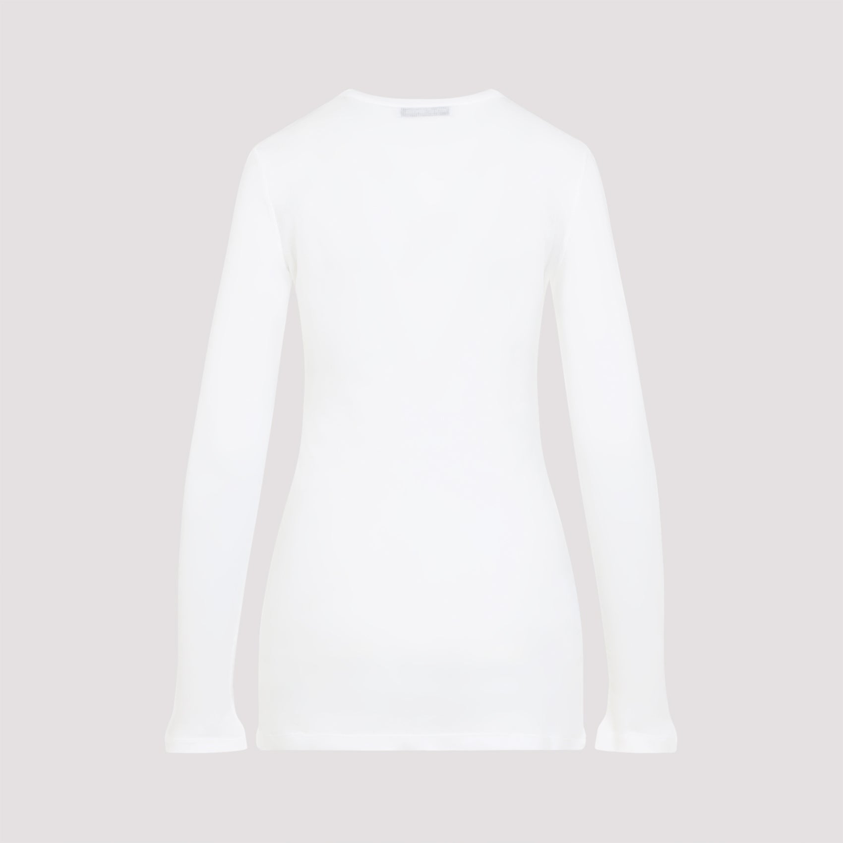 MIU MIU Women's Cotton Mini Dress with Logo Patch