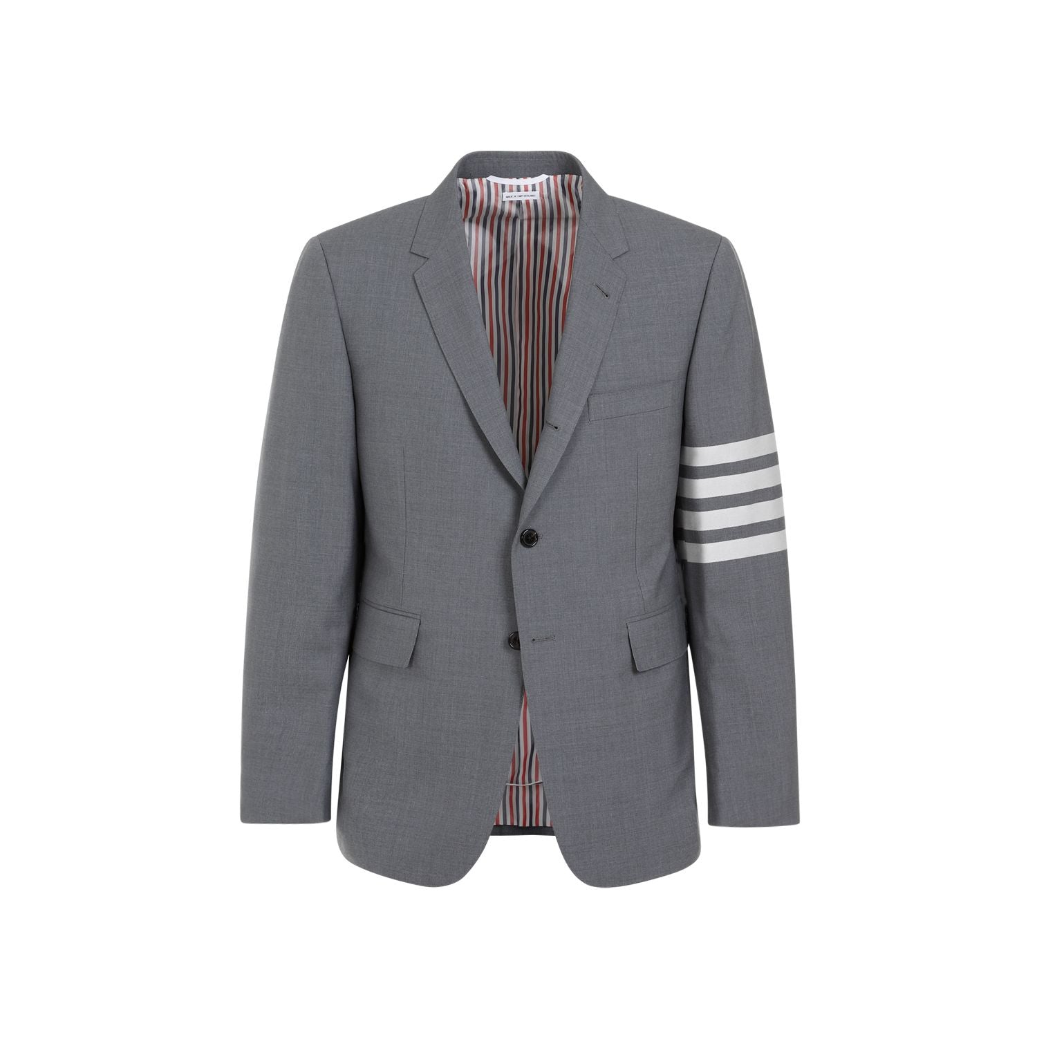 THOM BROWNE Stylish and Warm Wool Jacket for Men - SS25