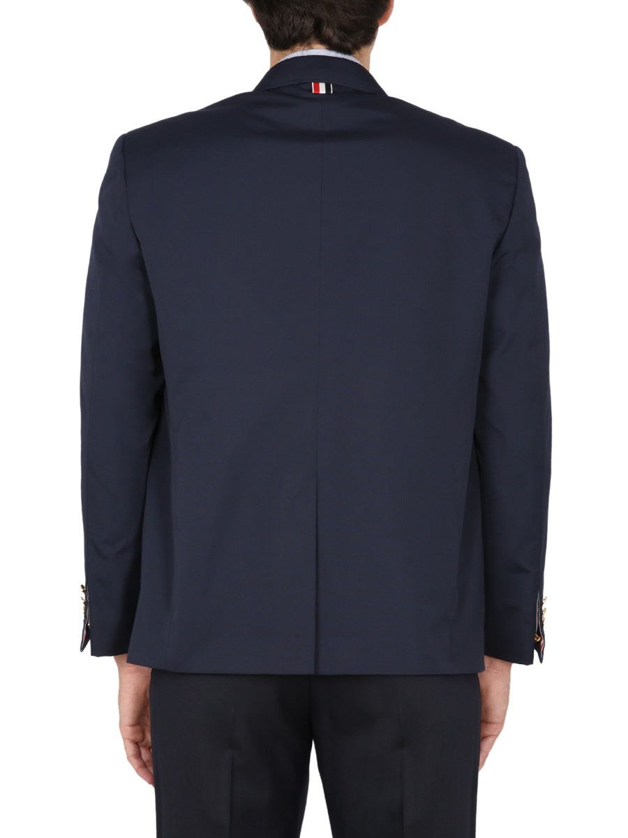THOM BROWNE Men's Single-Breasted Mini Jacket