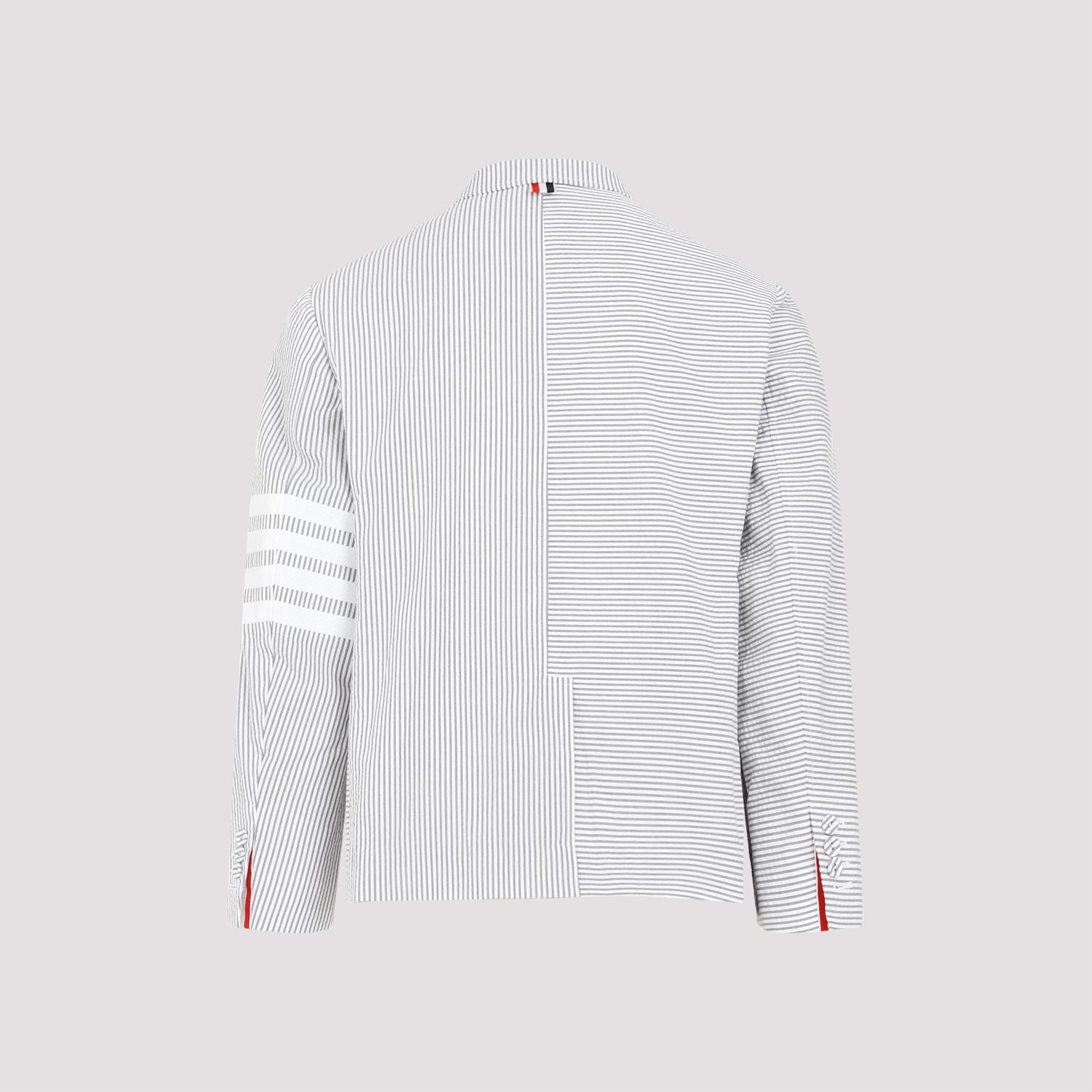 THOM BROWNE Seersucker Jacket for Men - SS24 Collection