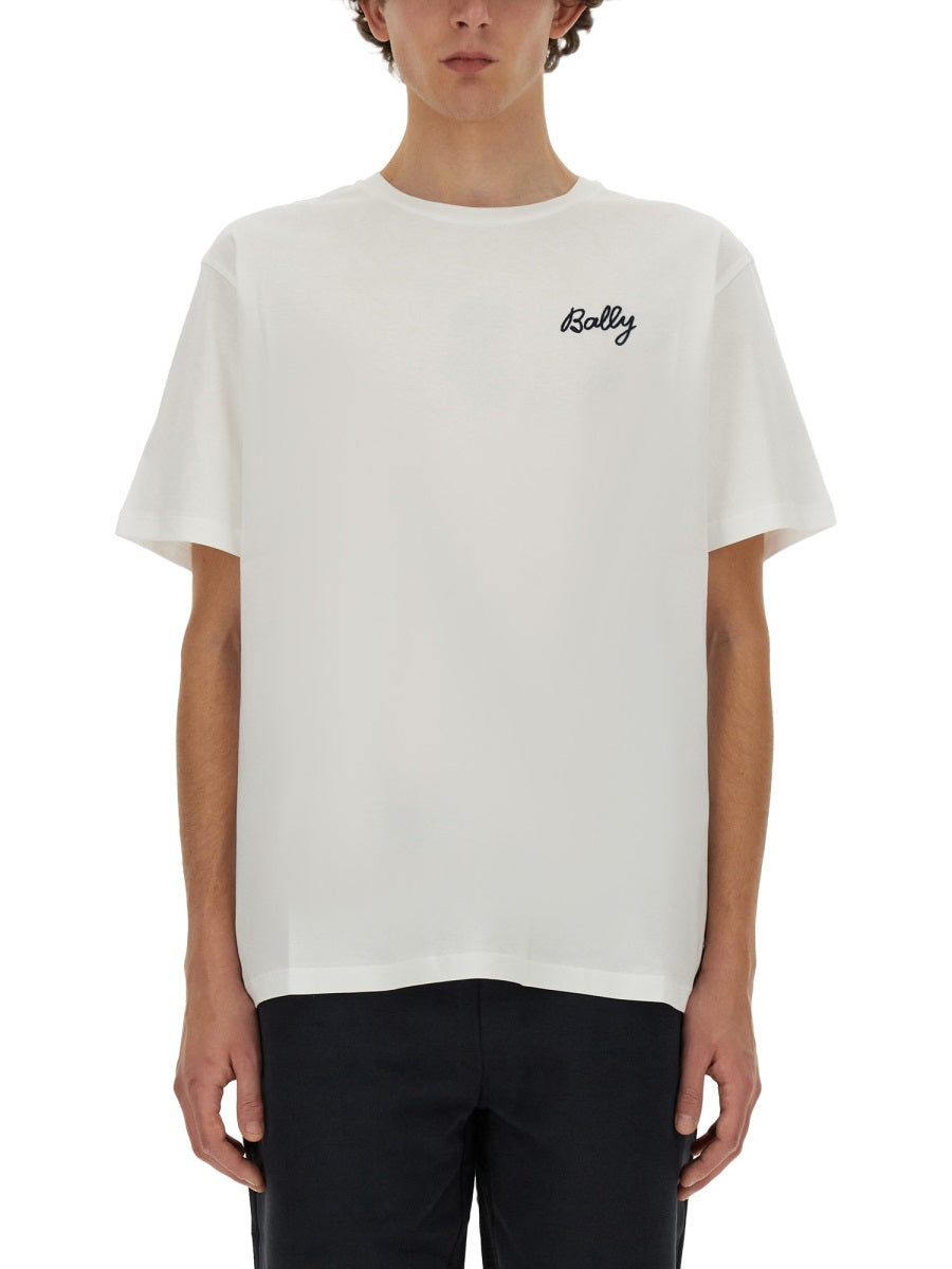 BALLY Classic Logo T-Shirt - Regular Fit (Size L)