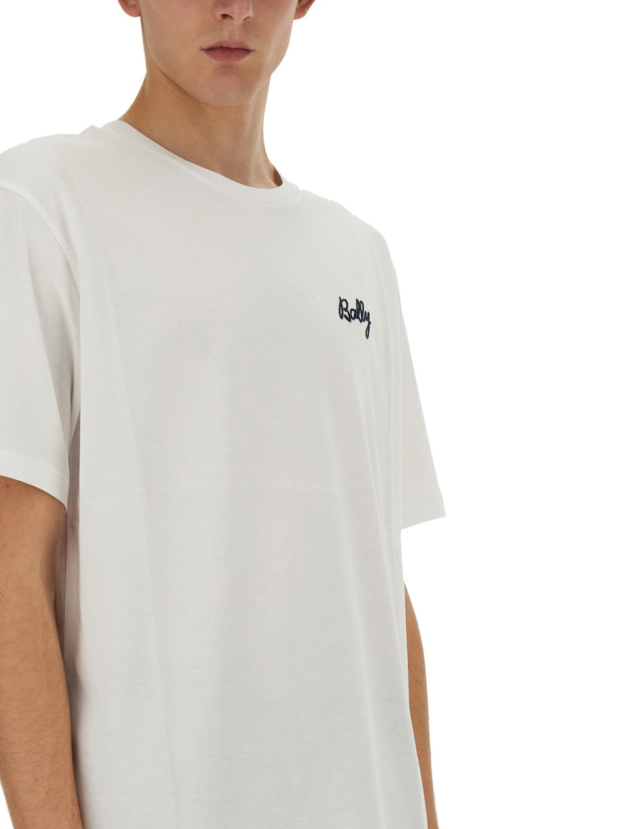 BALLY Classic Logo T-Shirt - Regular Fit (Size L)