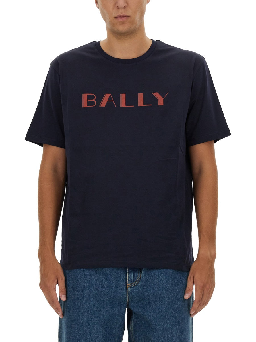 BALLY Men's Logo T-Shirt - Size L