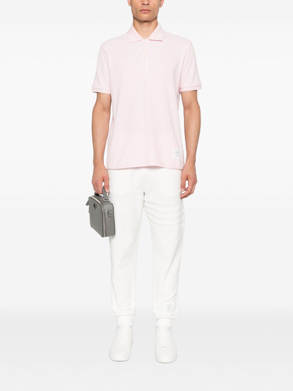 THOM BROWNE Cotton Polo Shirt