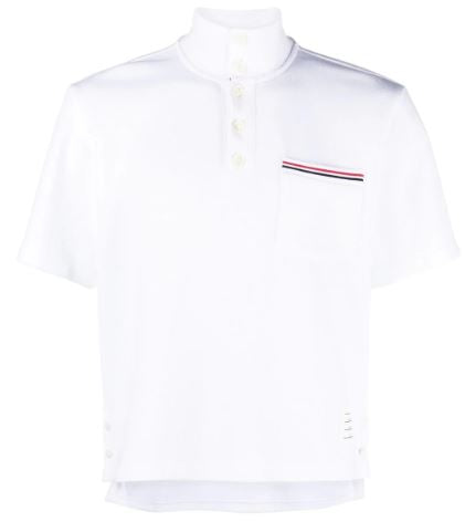 THOM BROWNE Men's Cotton T-Shirt - Wen Mini Style