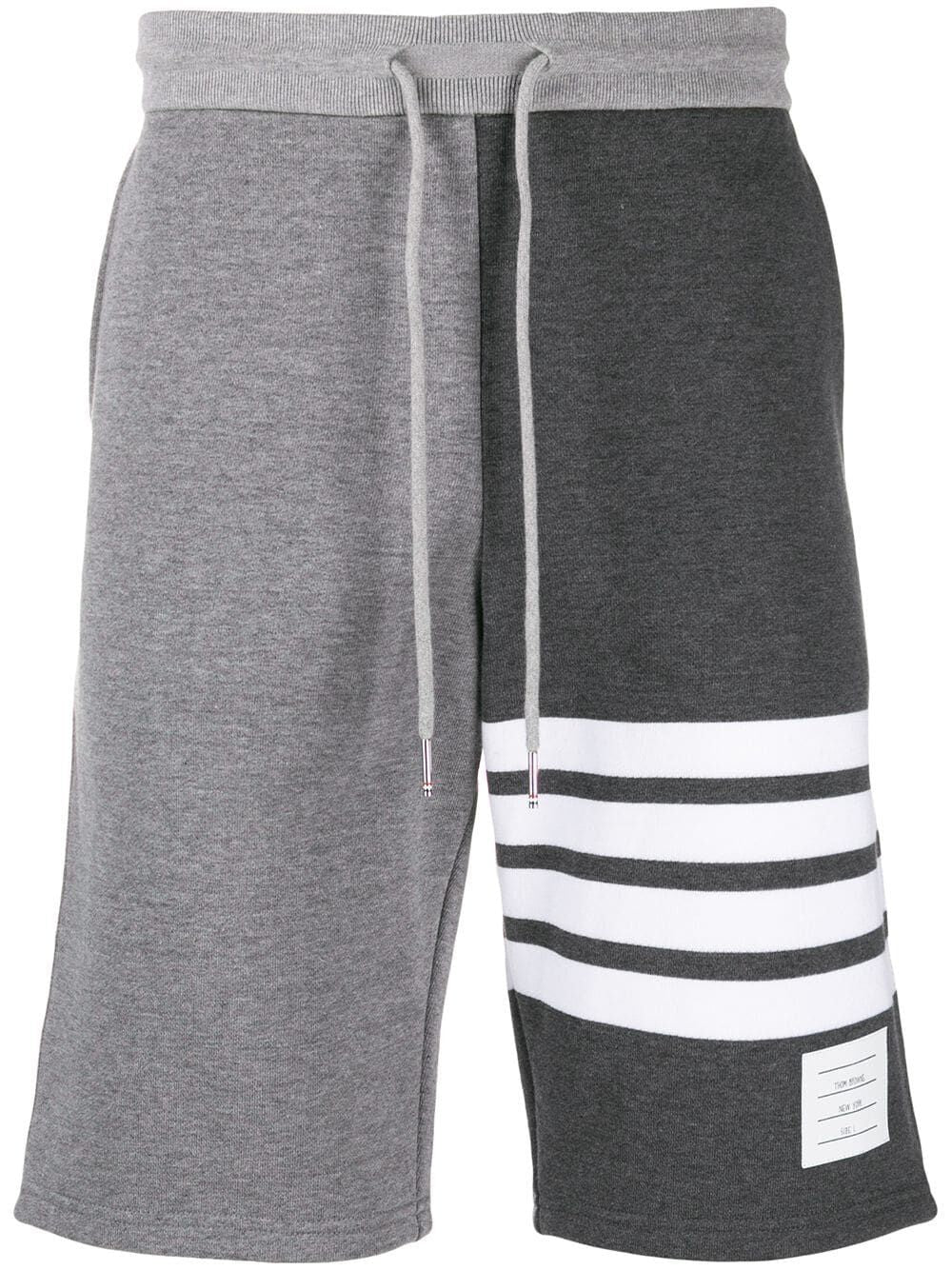 THOM BROWNE 4 Bar Stripe Tonal Track Shorts