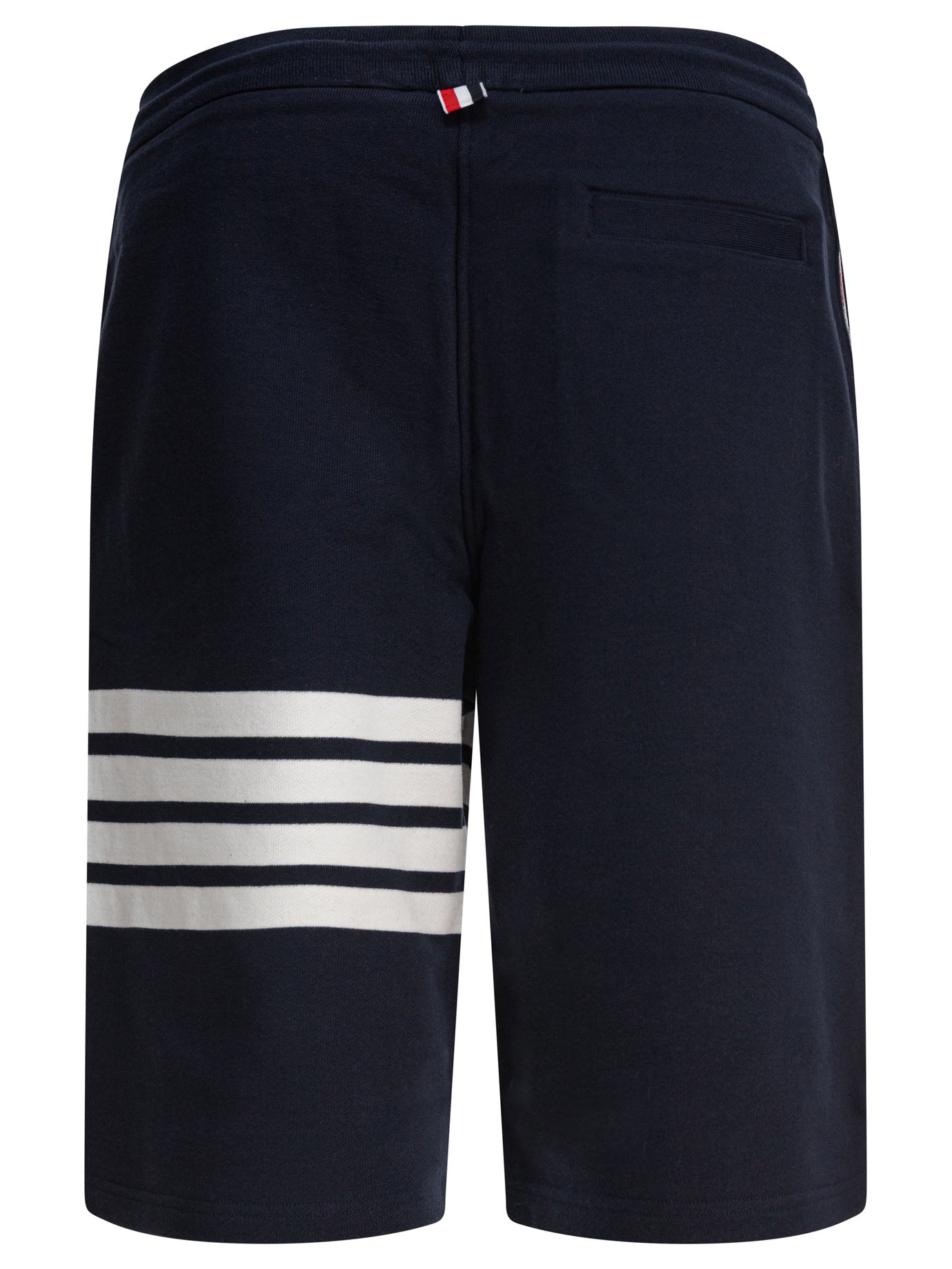 THOM BROWNE Classic Cotton Mini Sweat Shorts