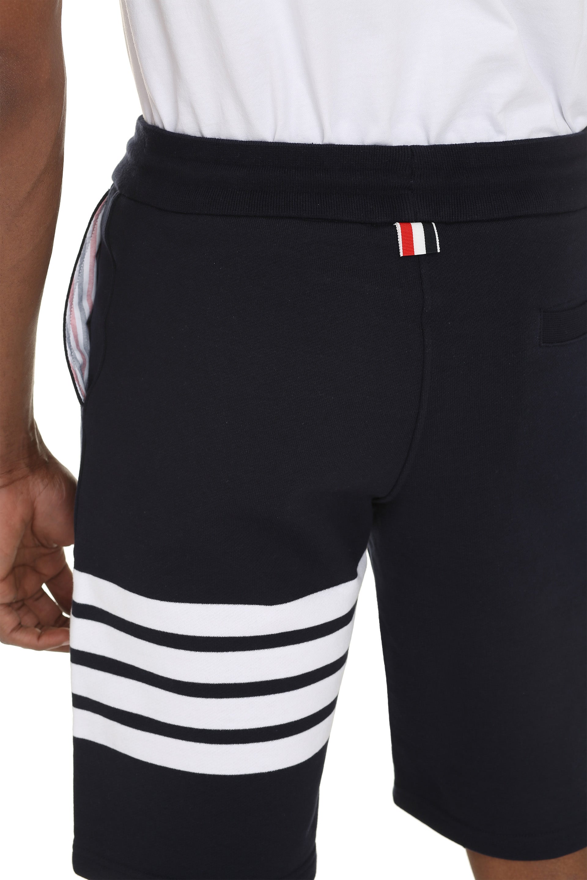 THOM BROWNE Classic Loopback 4-Bar Track Shorts