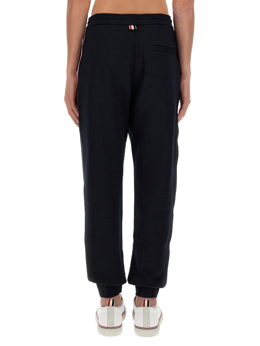 THOM BROWNE Classic Cotton Fleece Pants - Size 3 JP