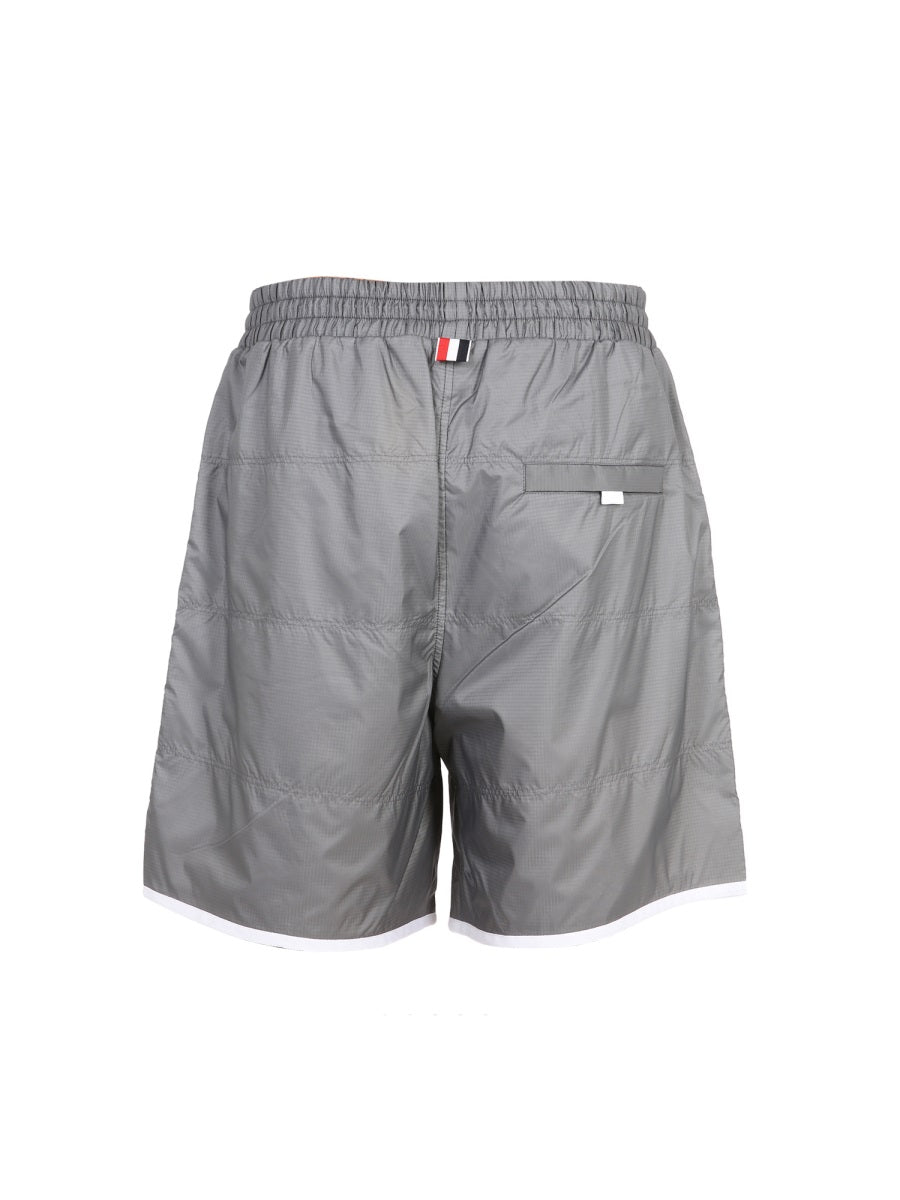 THOM BROWNE Sporty Ripstop Bermuda Shorts for Men