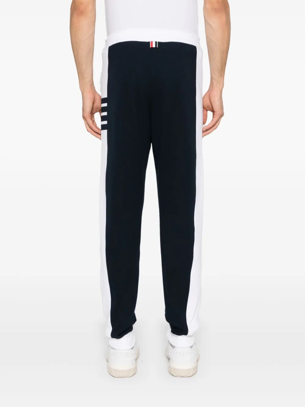 THOM BROWNE Engineered 4 Bar Solid Classic Loopback Sweatpants