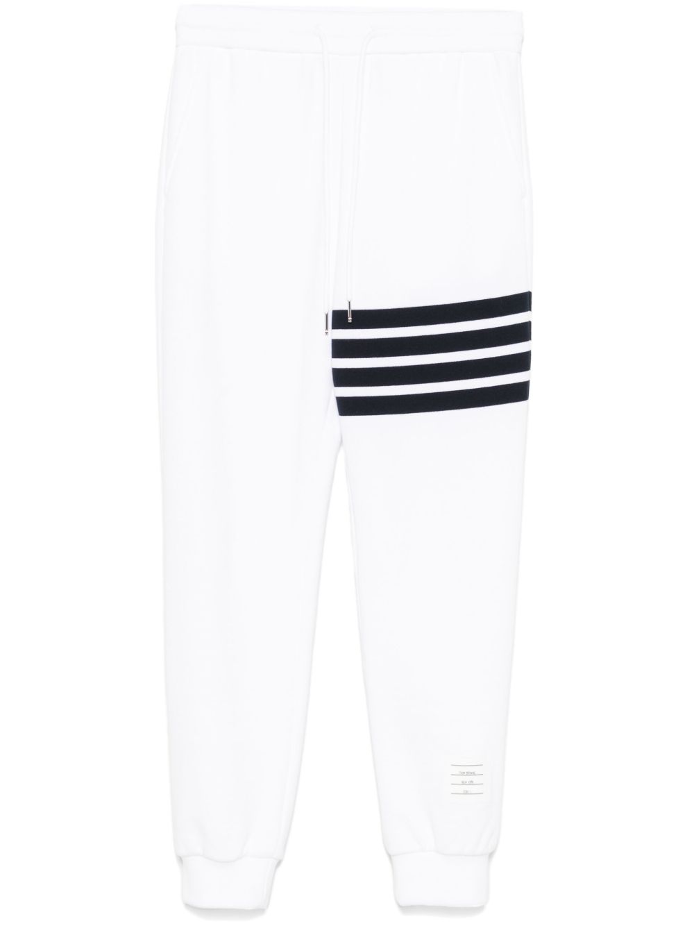THOM BROWNE Signature 4-Bar Cotton Sweatpants