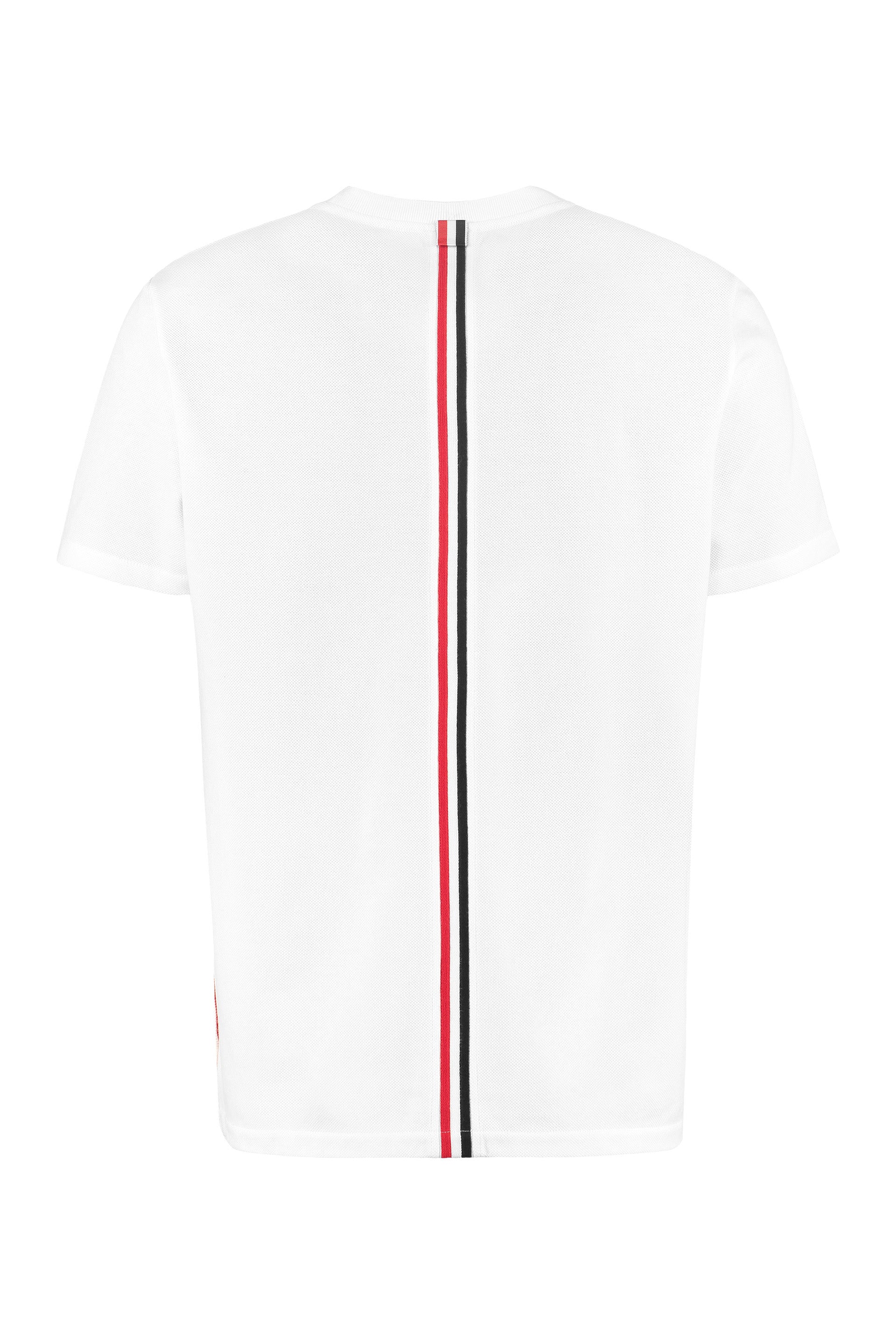 THOM BROWNE Classic 100% Cotton T-Shirt for Men